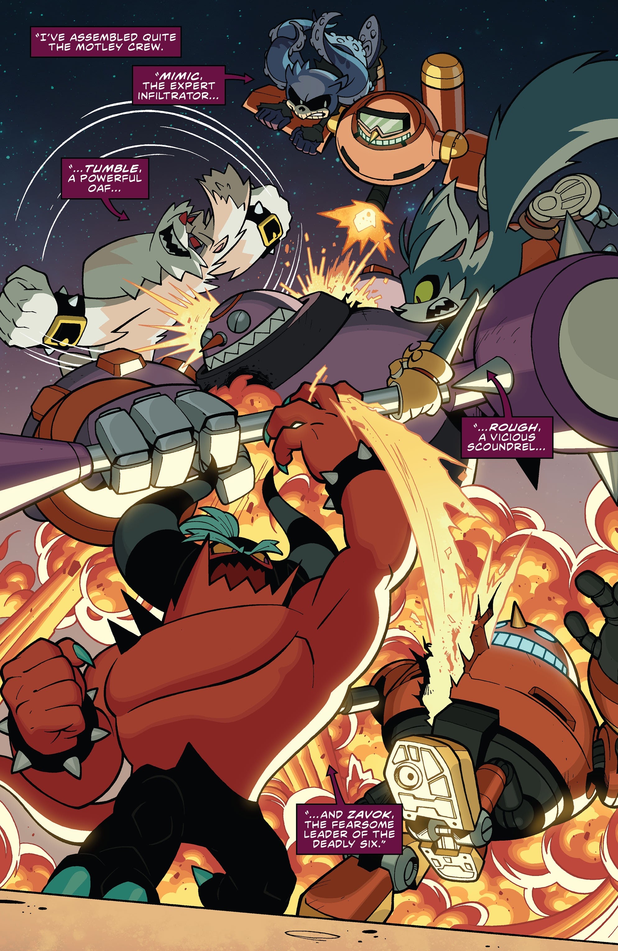 Read online Sonic the Hedgehog: Bad Guys comic -  Issue #2 - 5