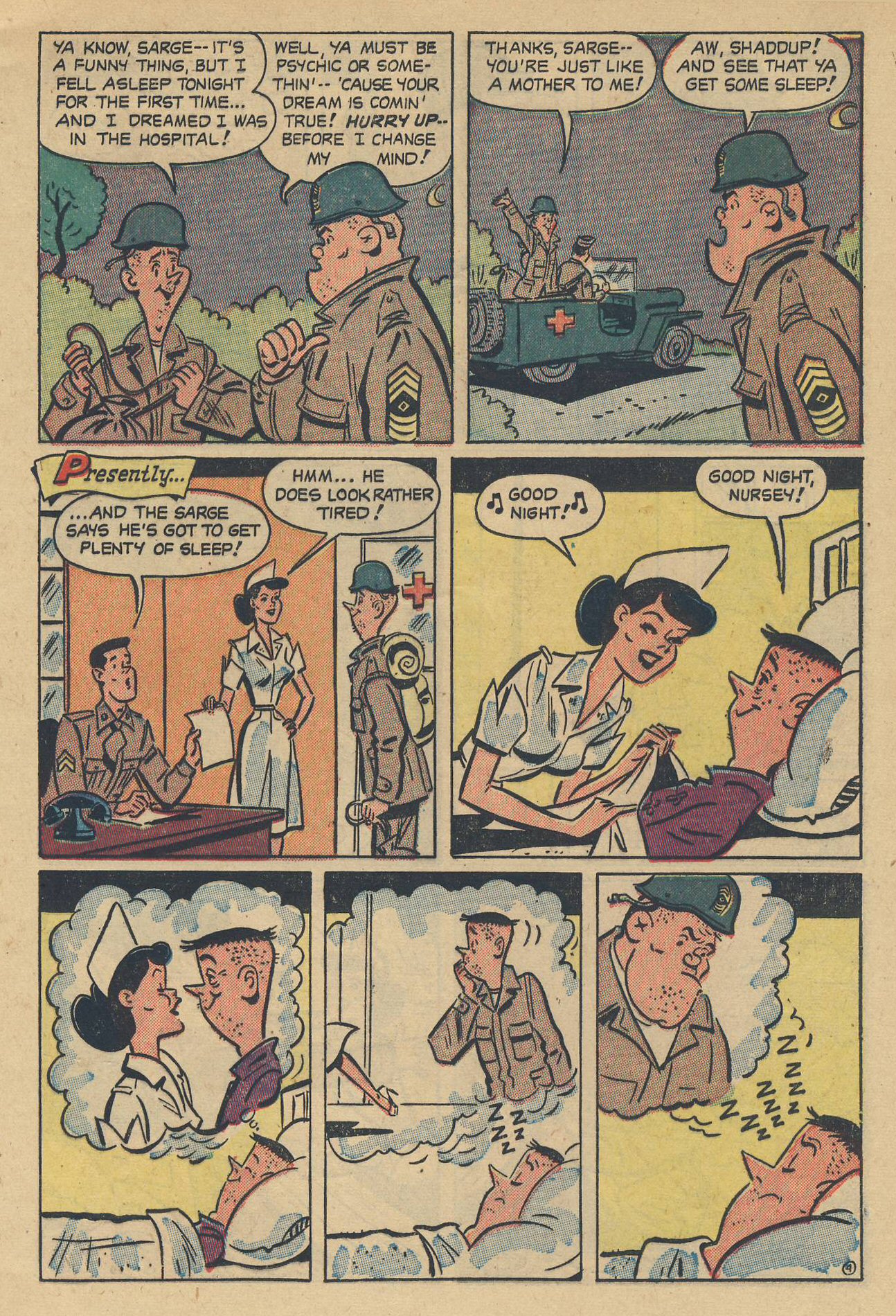 Read online G. I. Jane (1953) comic -  Issue #6 - 17