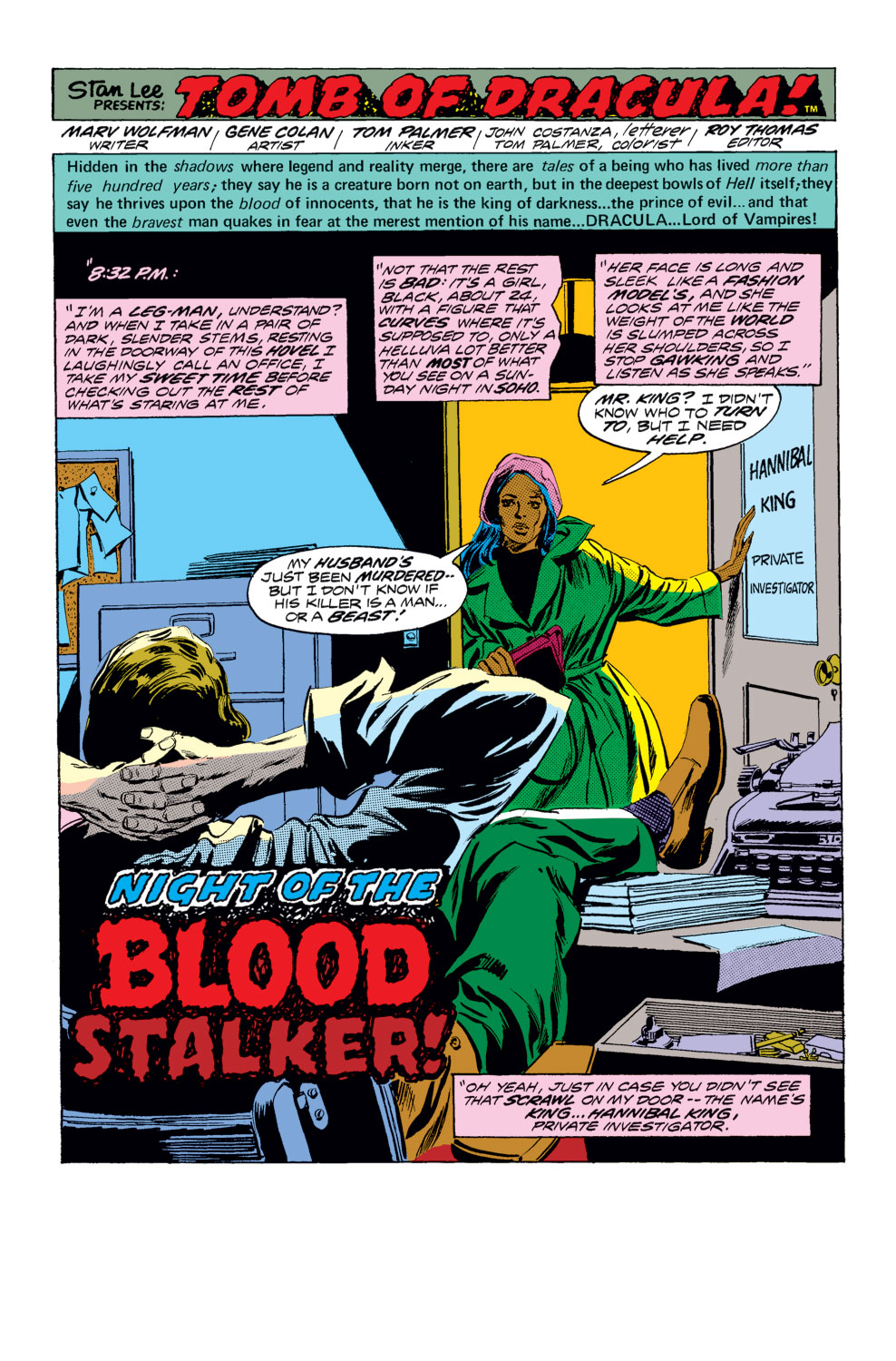 Read online Tomb of Dracula (1972) comic -  Issue #25 - 2