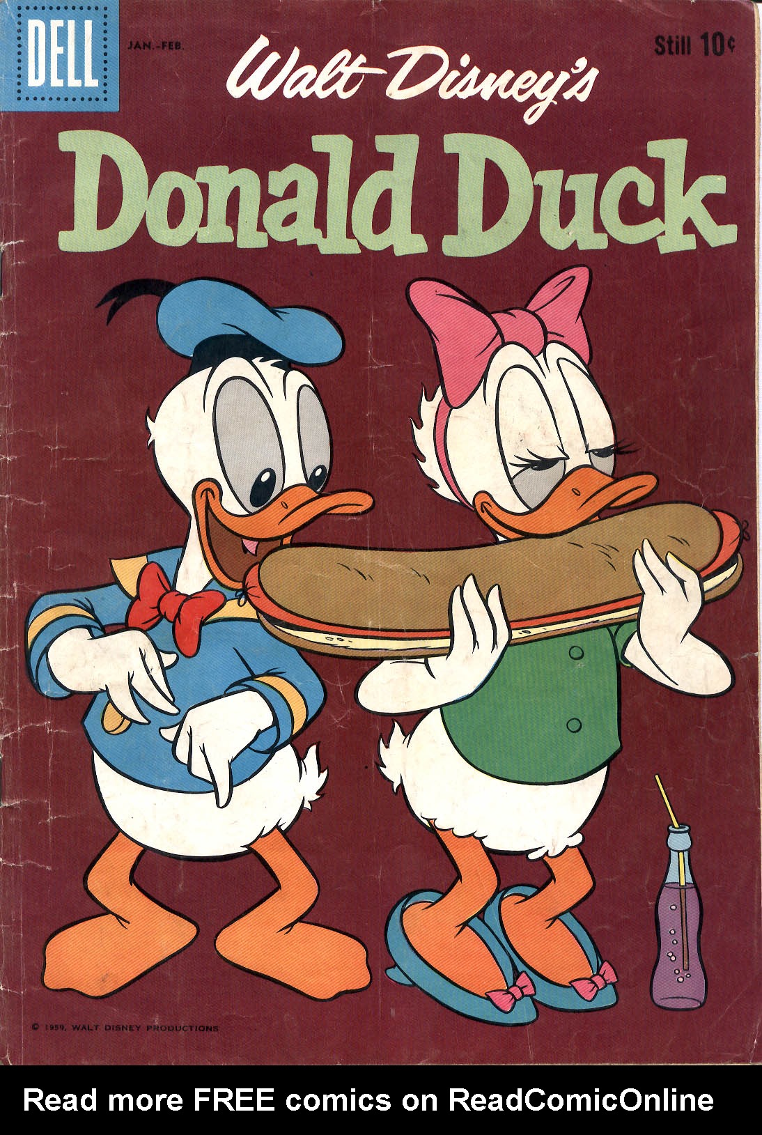 Read online Walt Disney's Donald Duck (1952) comic -  Issue #69 - 1