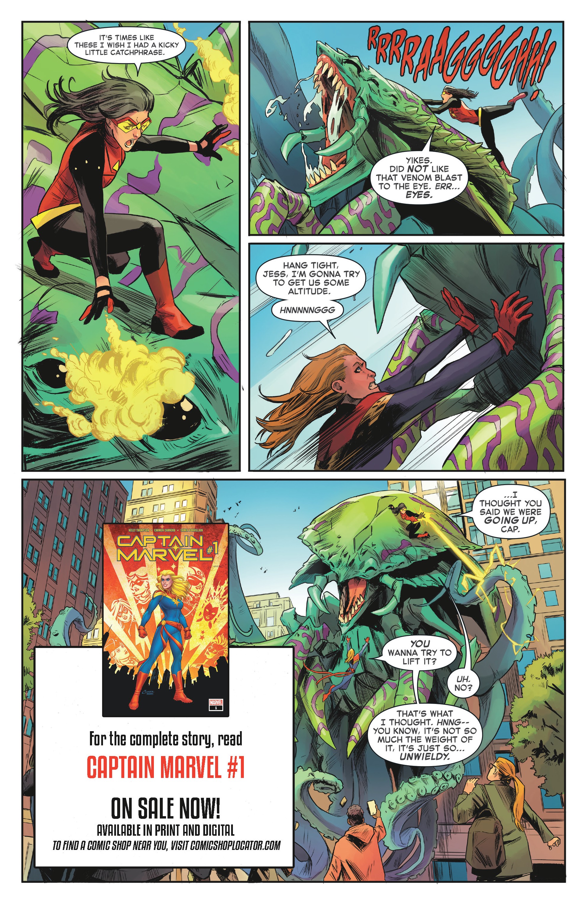 Read online Captain Marvel Start Here Sampler 2019 comic -  Issue # Full - 11