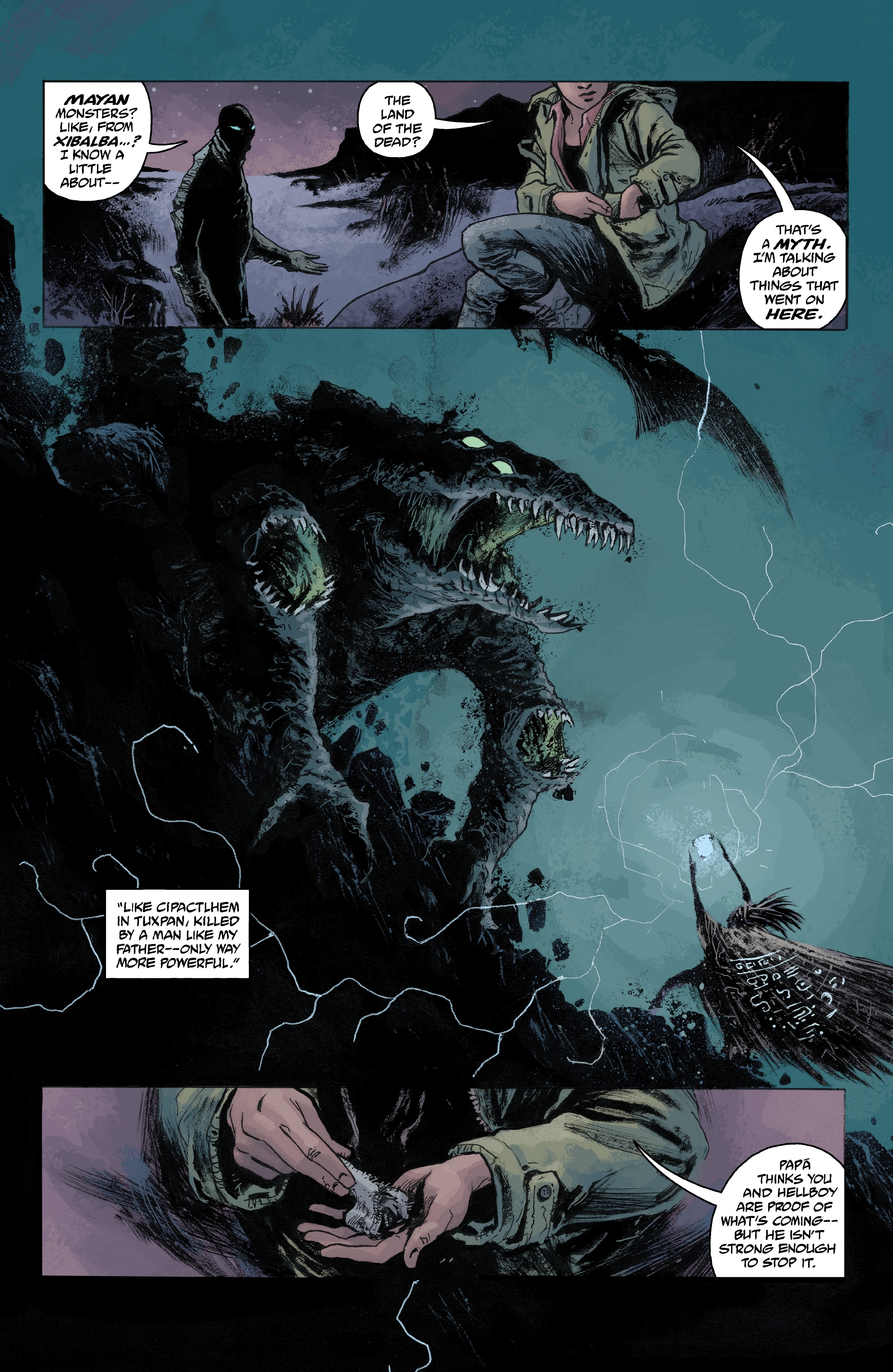 Read online Abe Sapien comic -  Issue # _TPB Dark and Terrible 1 (Part 2) - 32