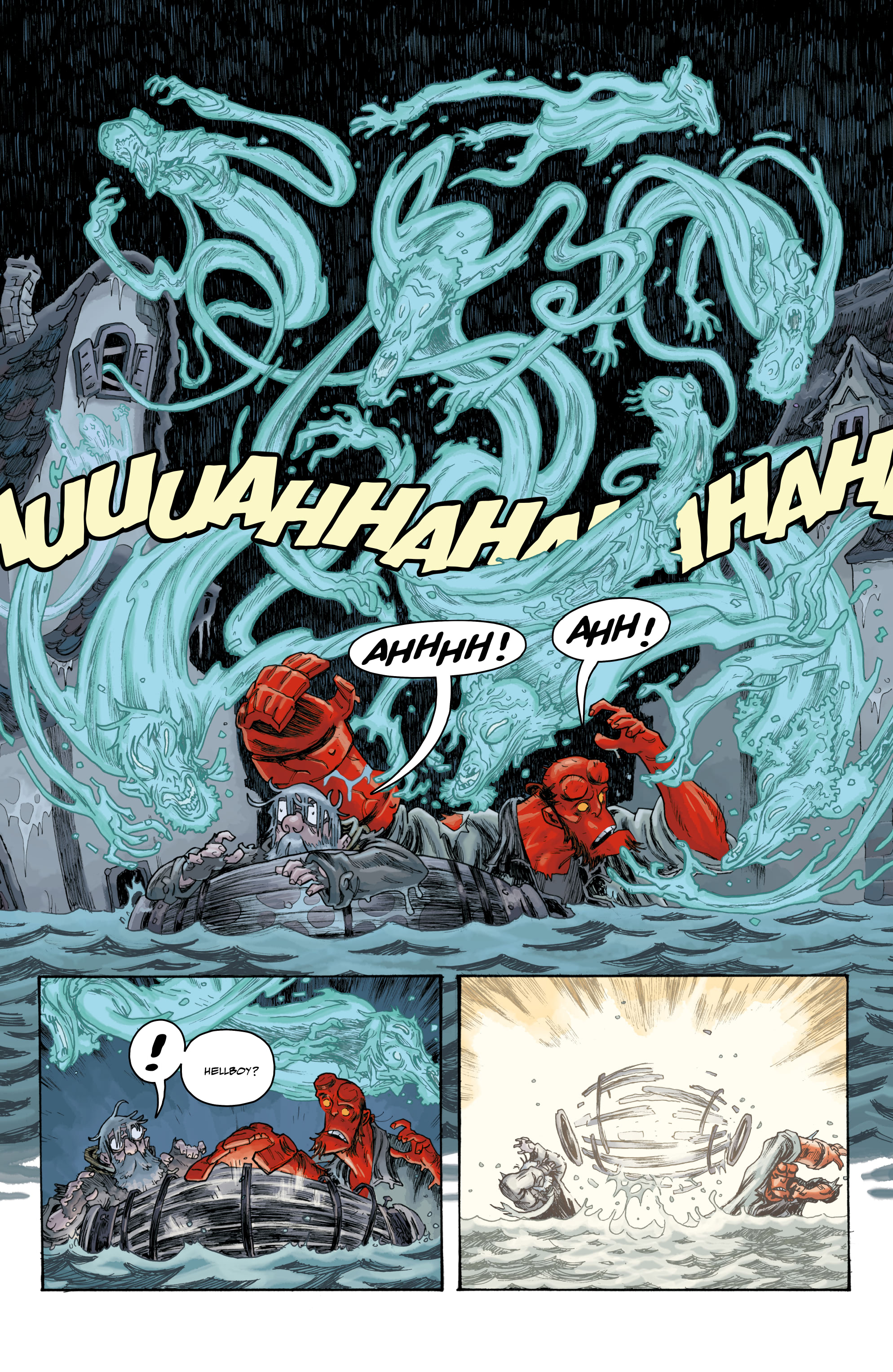 Read online Hellboy and the B.P.R.D.: Time is a River comic -  Issue # Full - 20