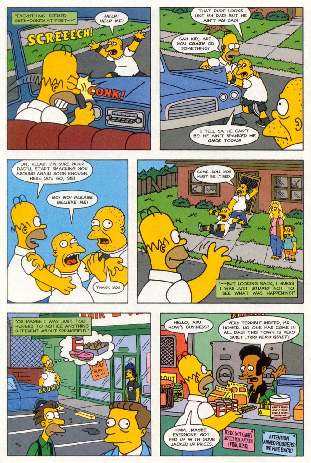 Read online Treehouse of Horror comic -  Issue #3 - 5