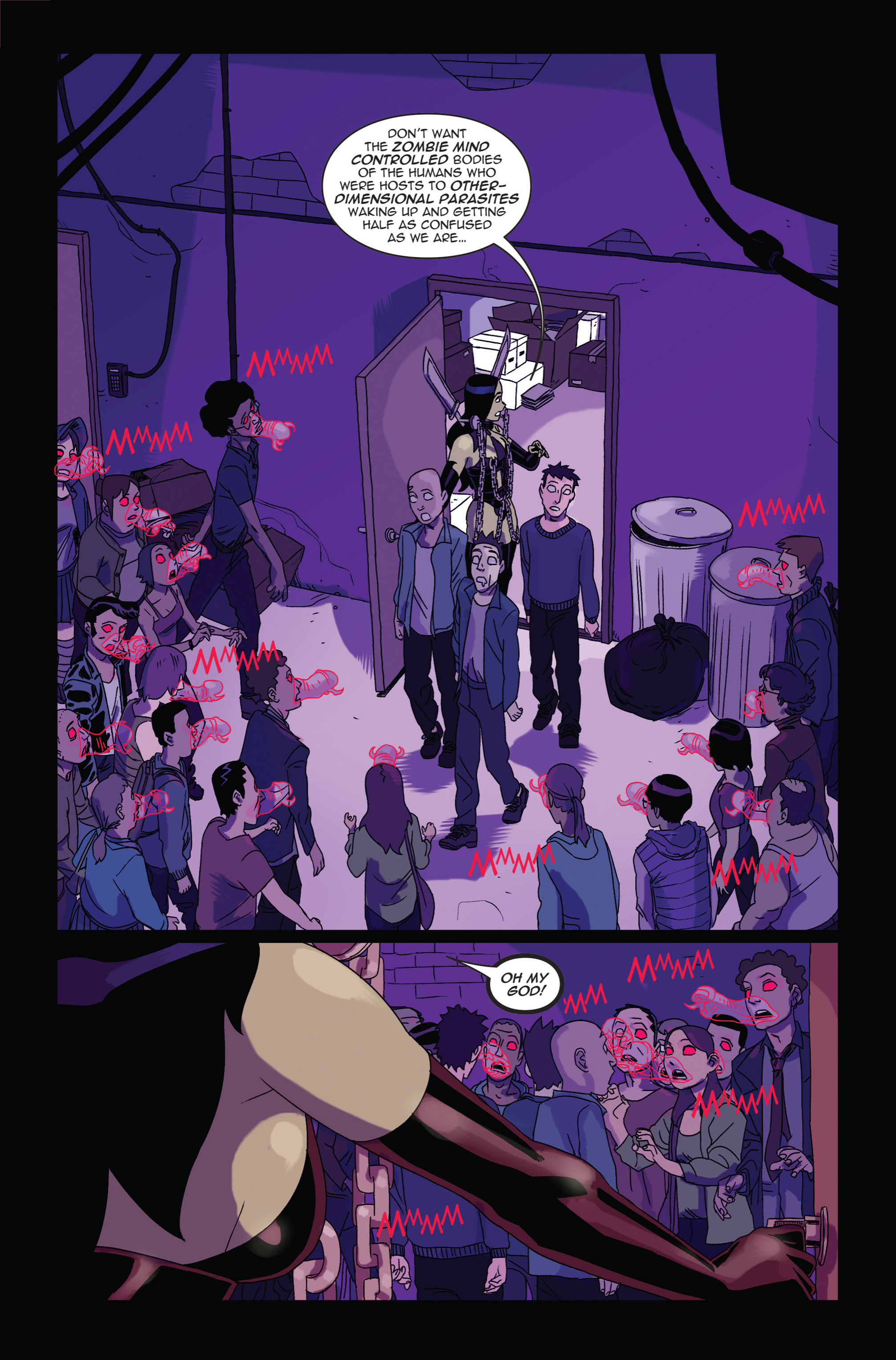 Read online Zombie Tramp vs: Vampblade comic -  Issue #2 - 13