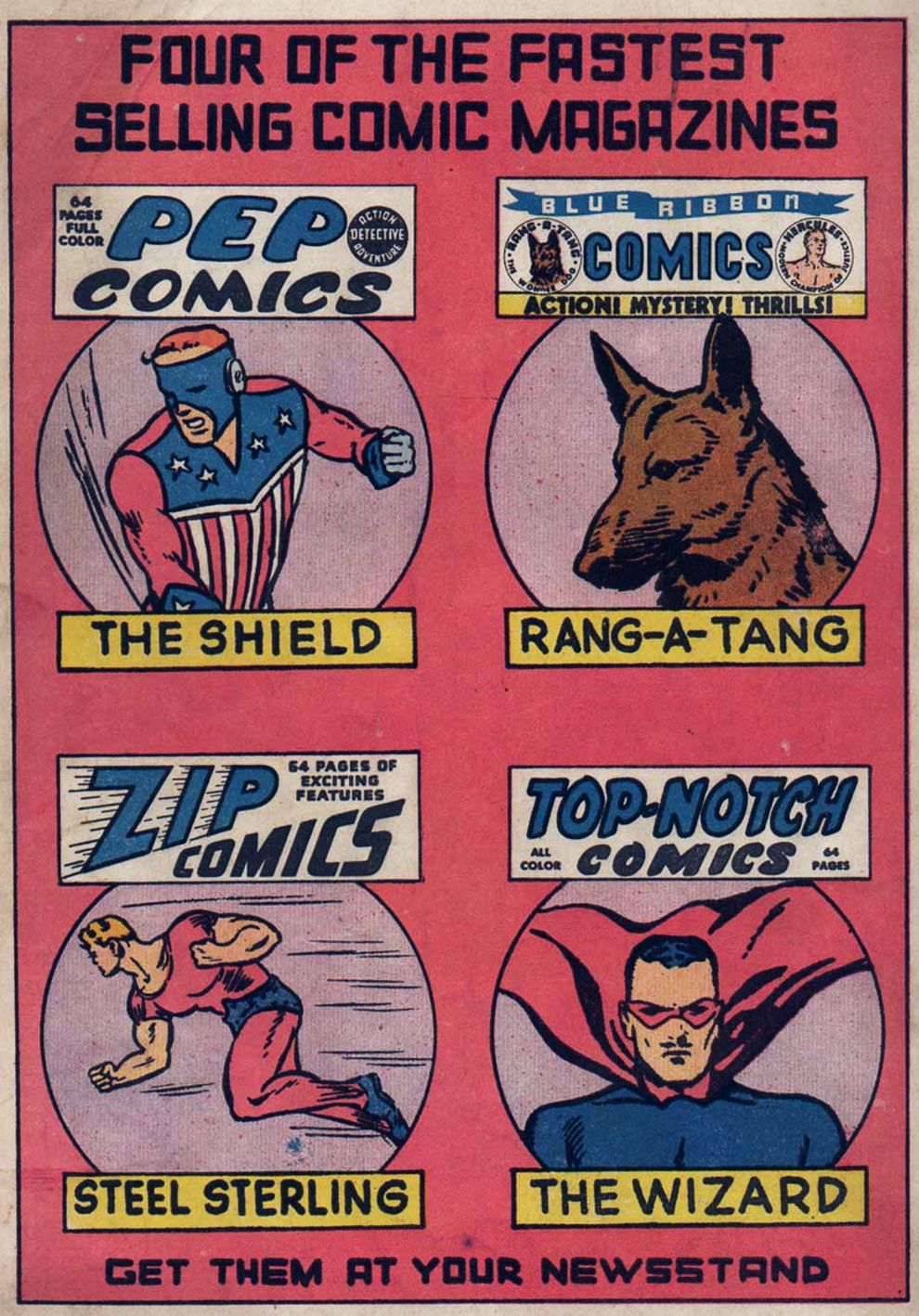 Read online Pep Comics comic -  Issue #6 - 22