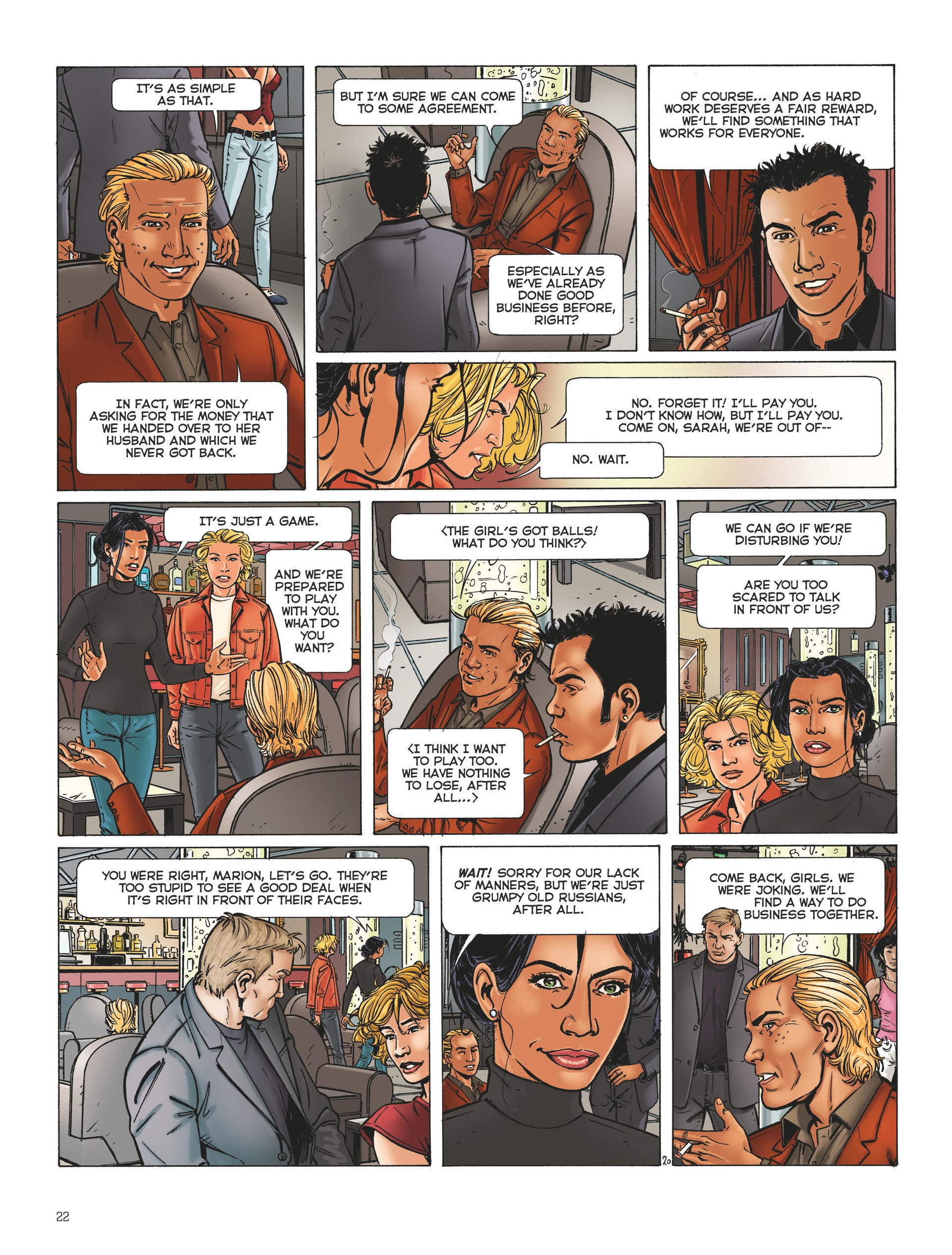 Read online Dantes comic -  Issue #5 - 22