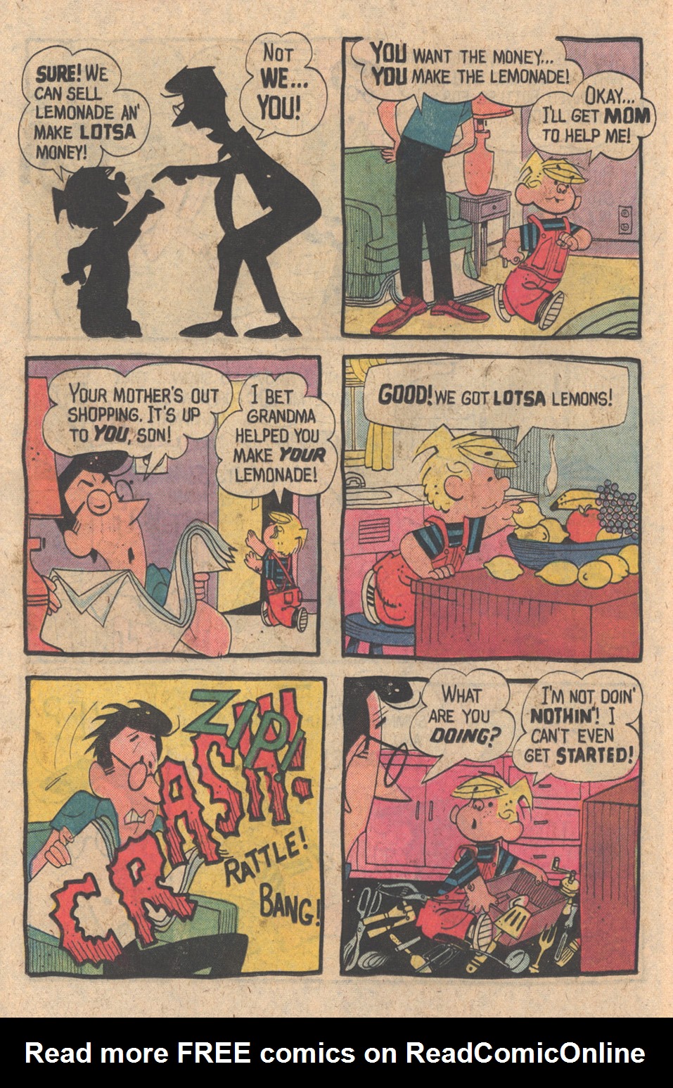 Read online Dennis the Menace comic -  Issue #11 - 12