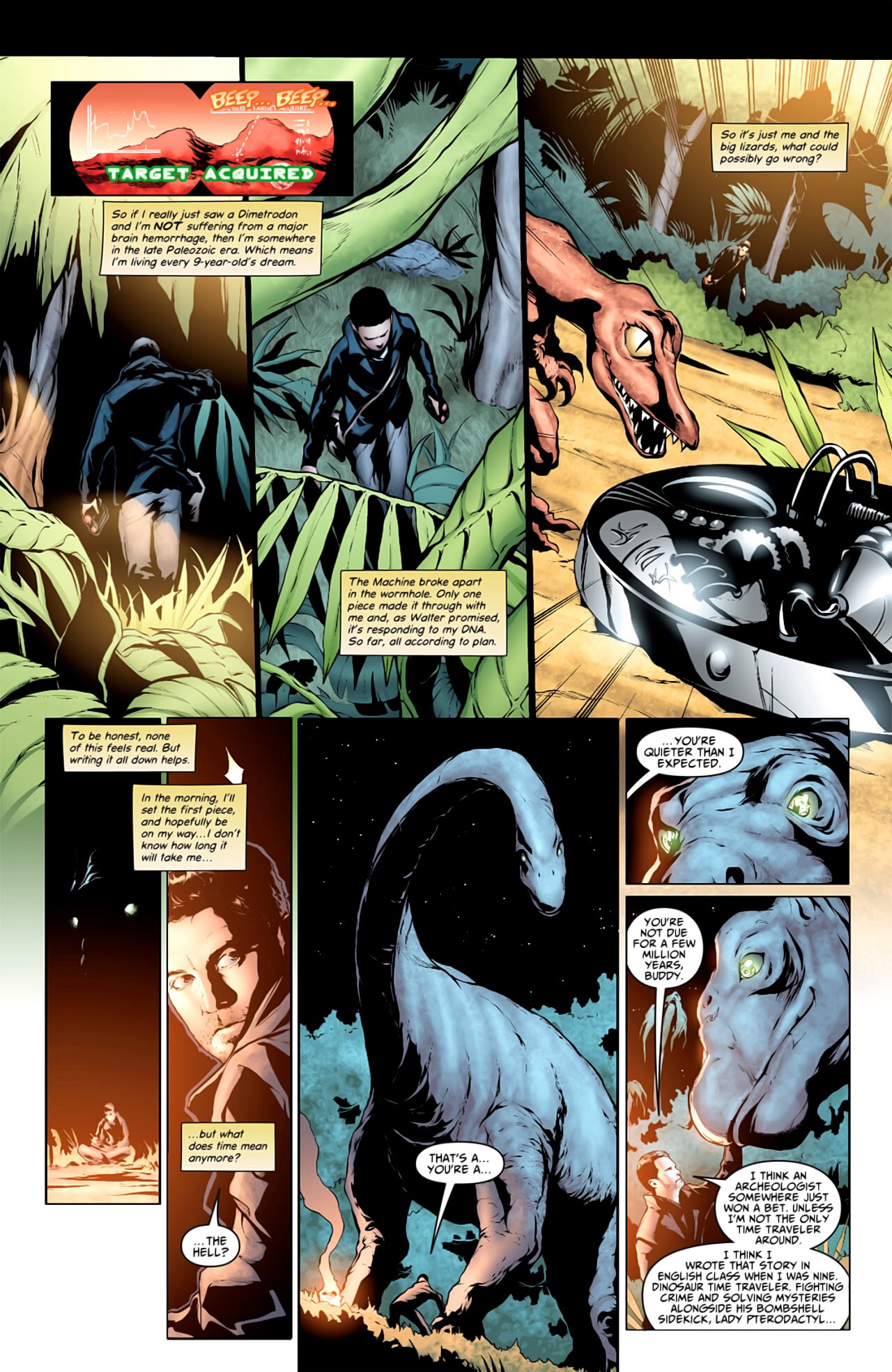 Read online Beyond The Fringe comic -  Issue #1A - 8