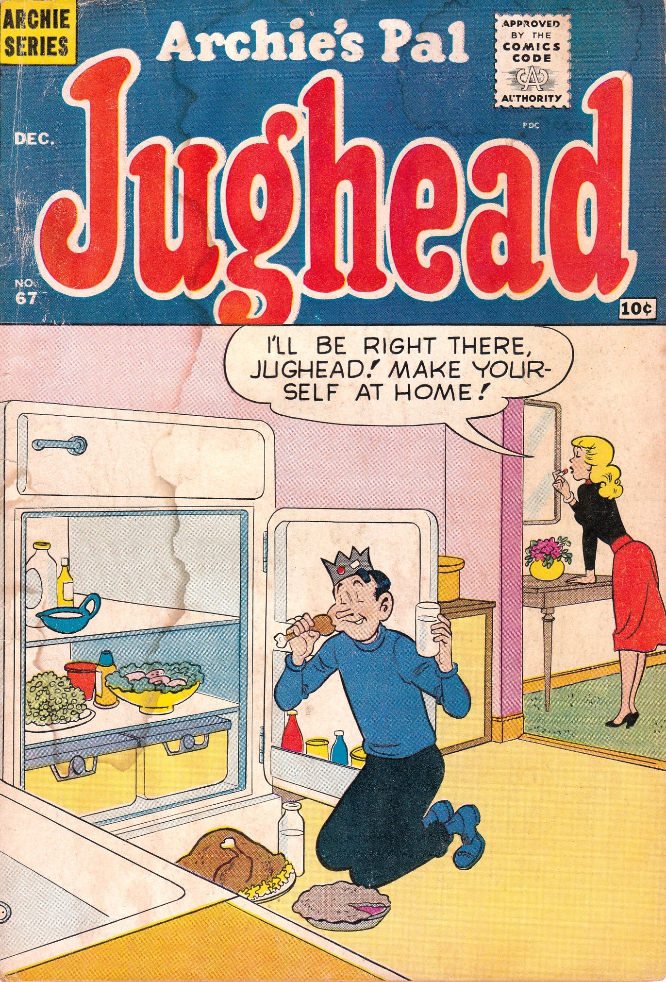 Read online Archie's Pal Jughead comic -  Issue #67 - 2