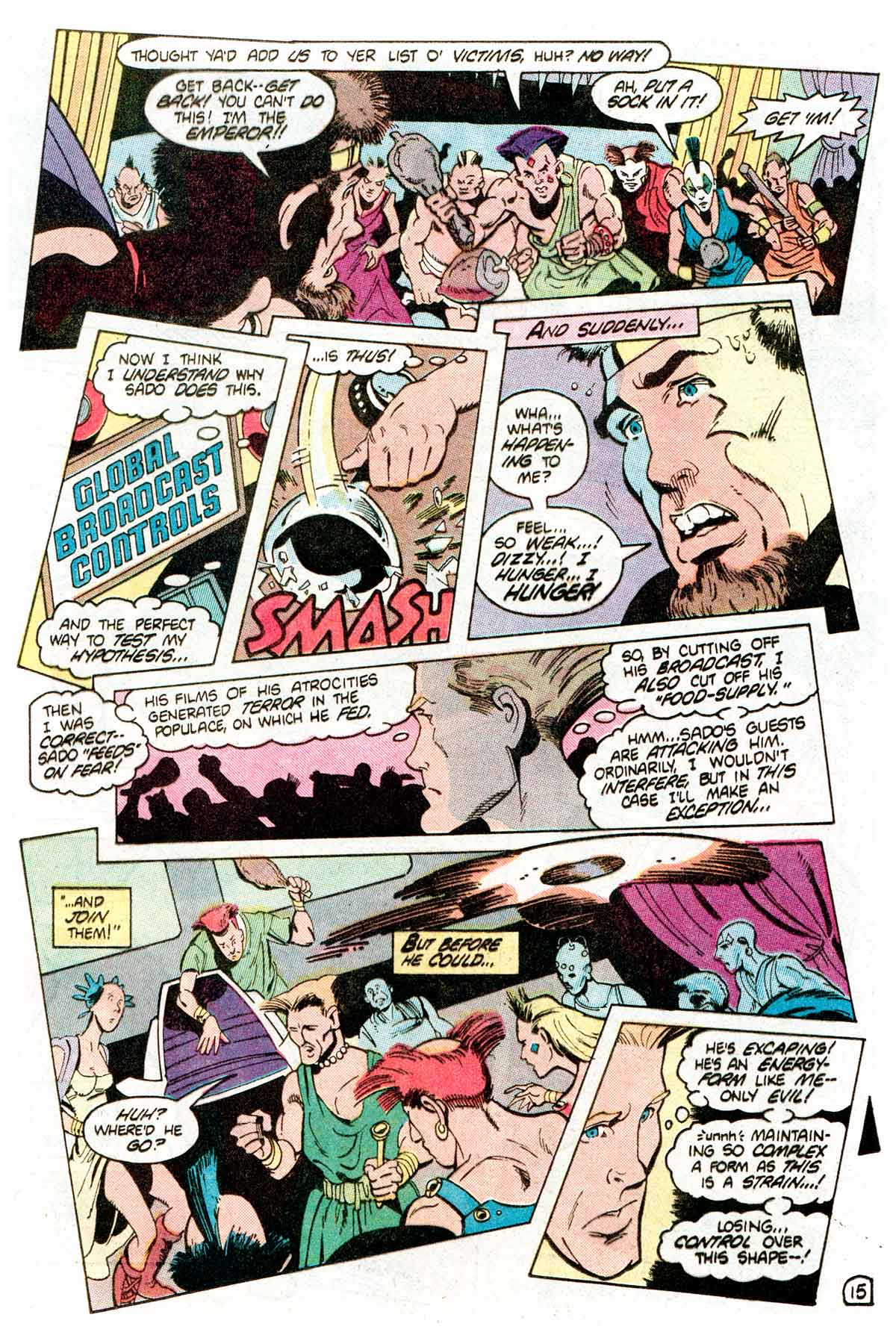 Read online E-Man (1983) comic -  Issue #6 - 17