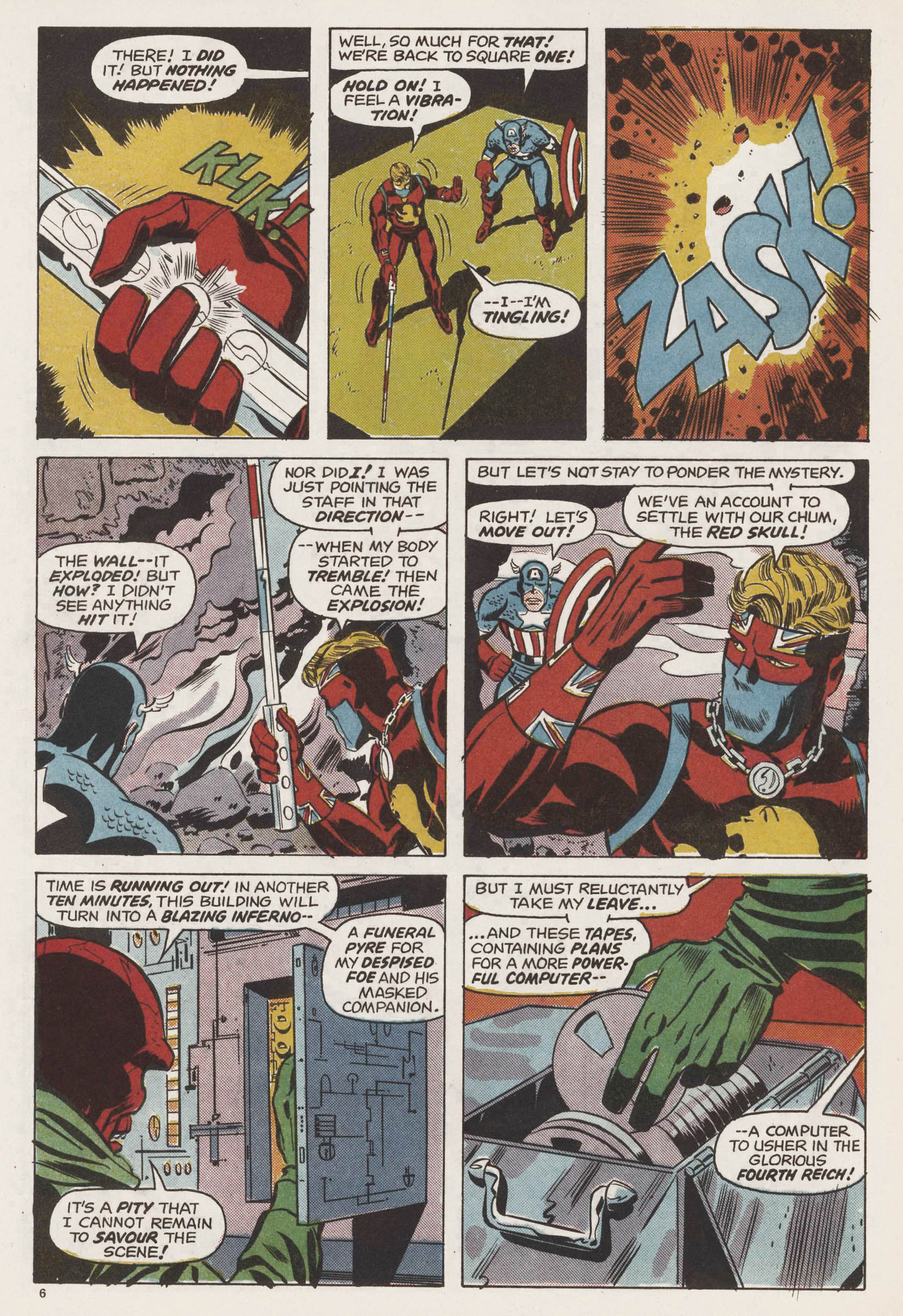 Read online Captain Britain (1976) comic -  Issue #18 - 6