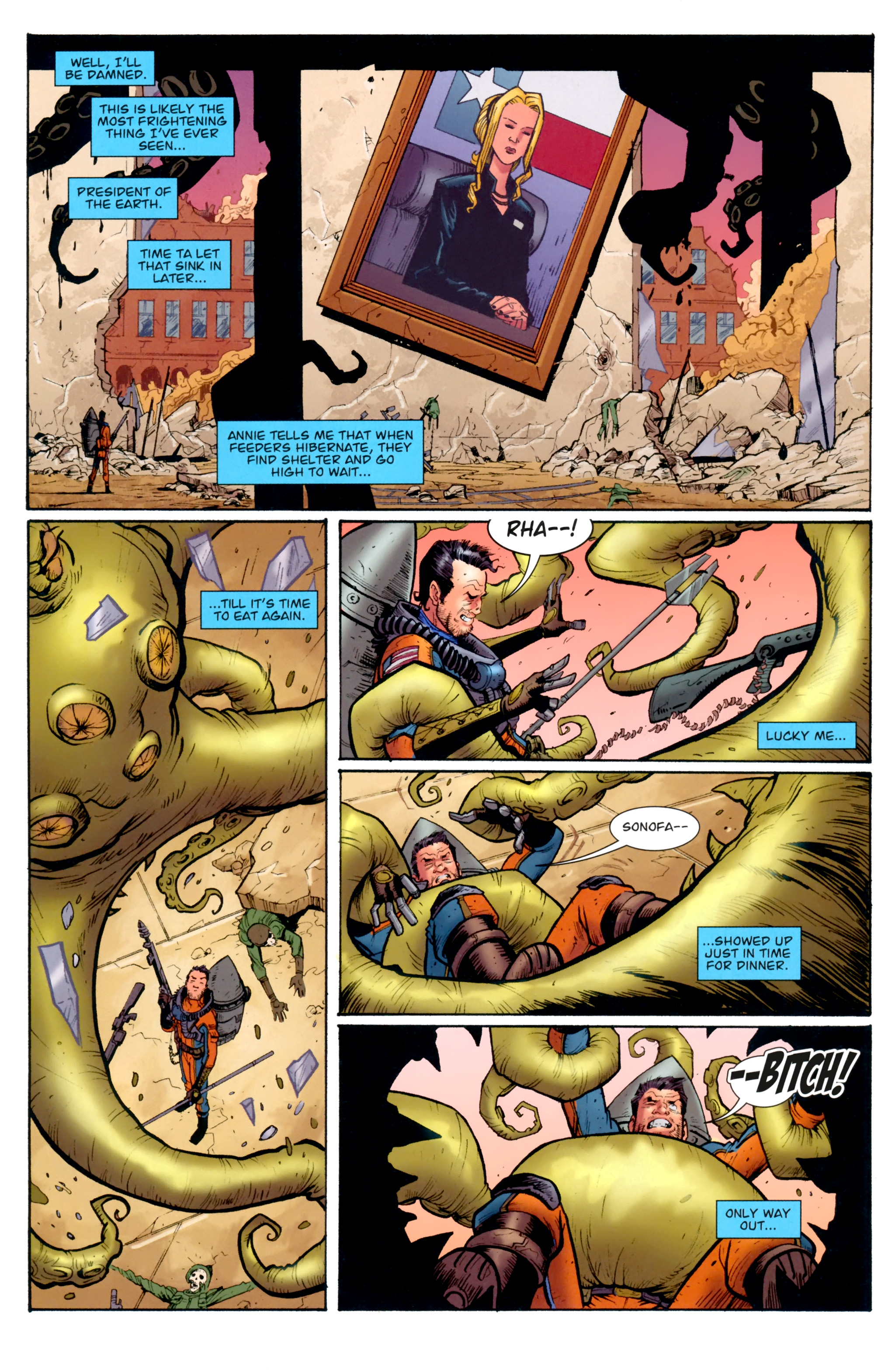 Read online Fear Agent comic -  Issue #9 - 12