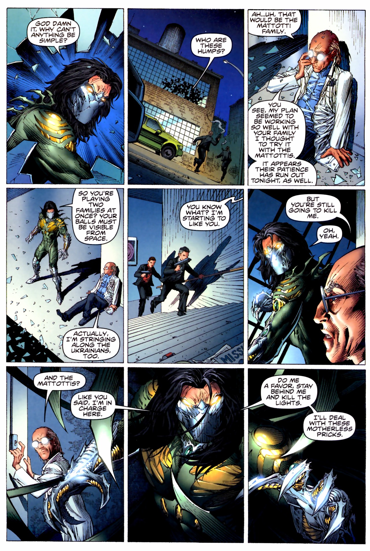 Read online The Darkness (2007) comic -  Issue #3 - 10