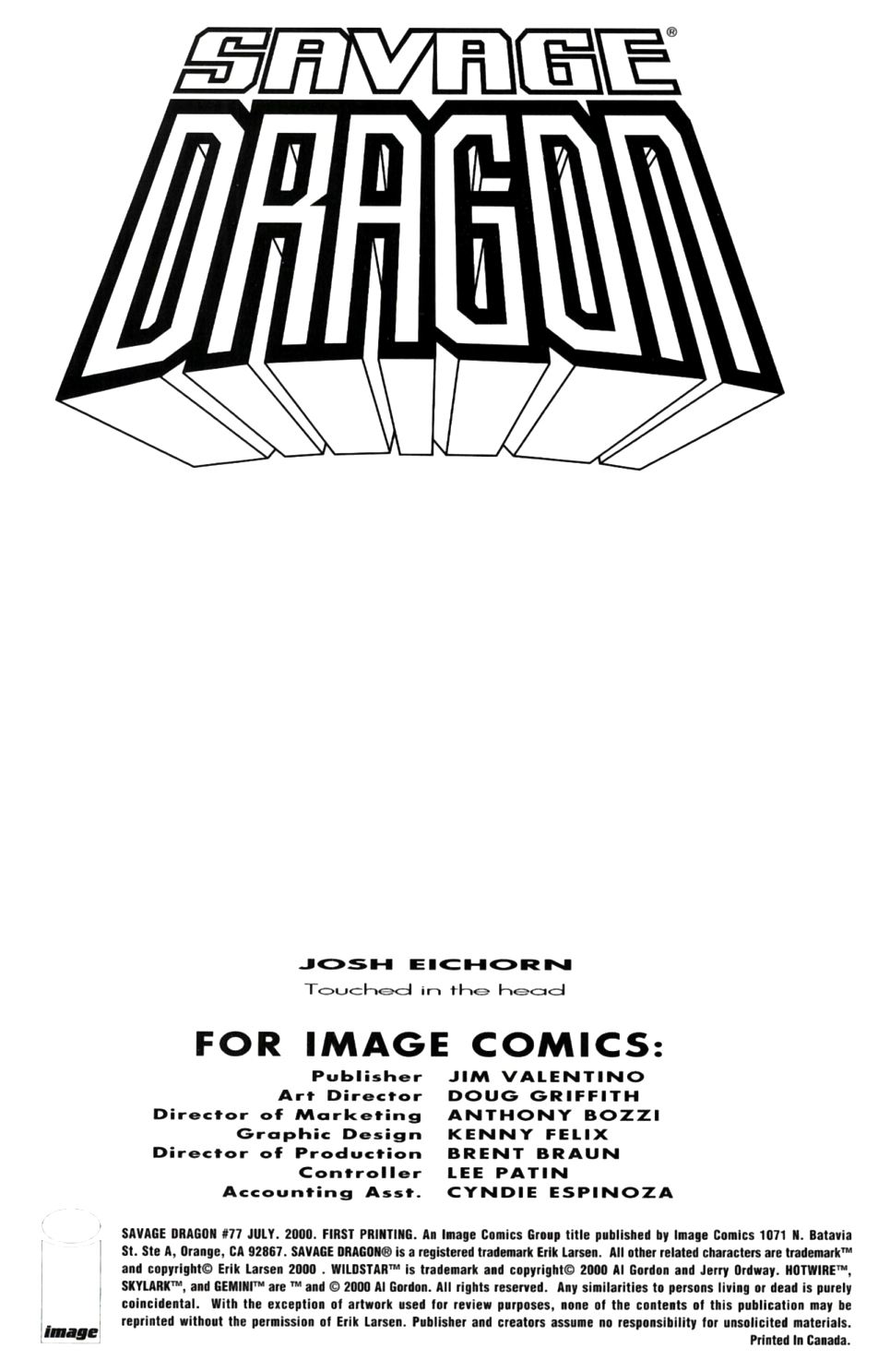 Read online The Savage Dragon (1993) comic -  Issue #77 - 2