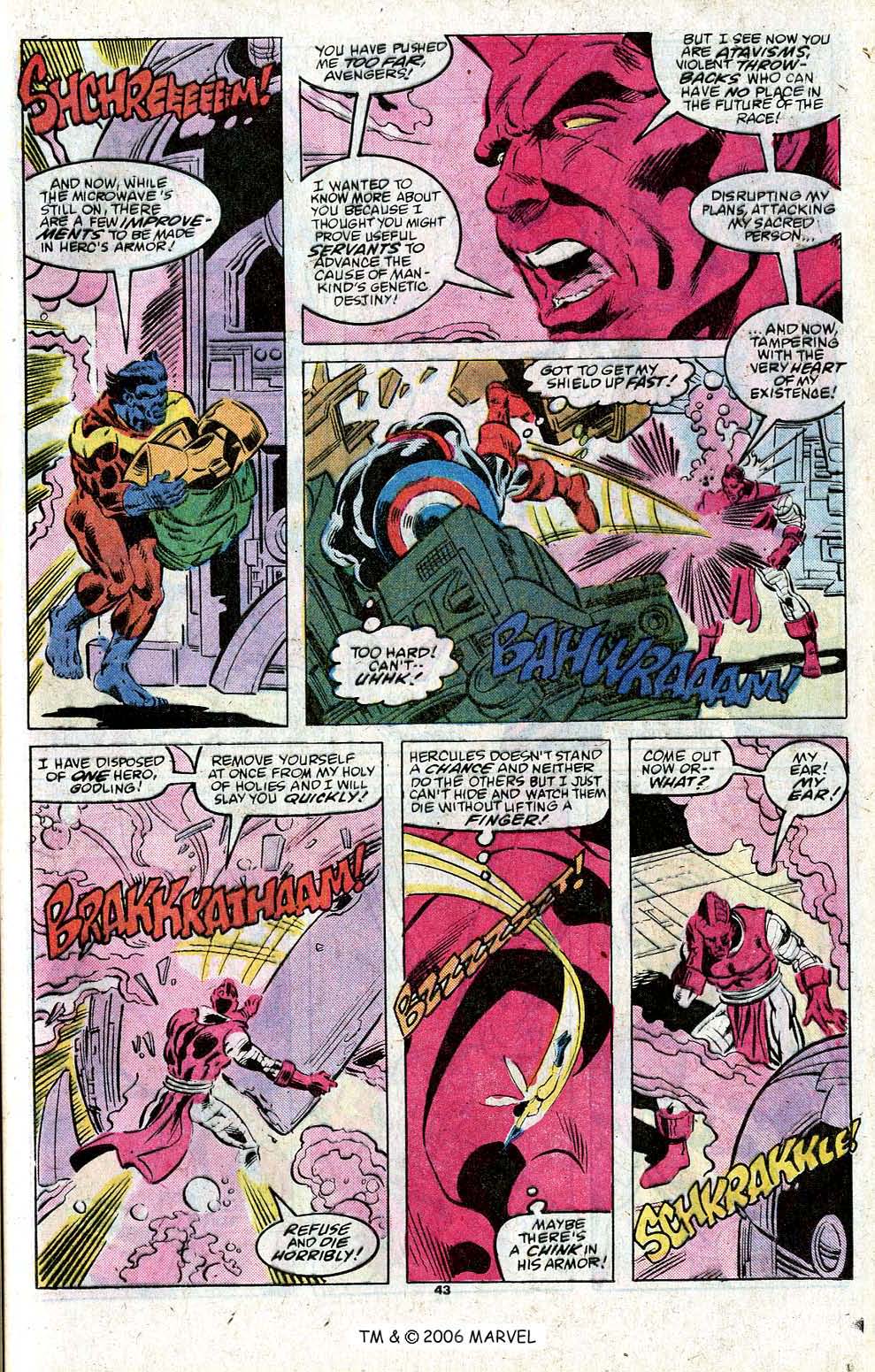 Read online The Avengers (1963) comic -  Issue #298b - 45