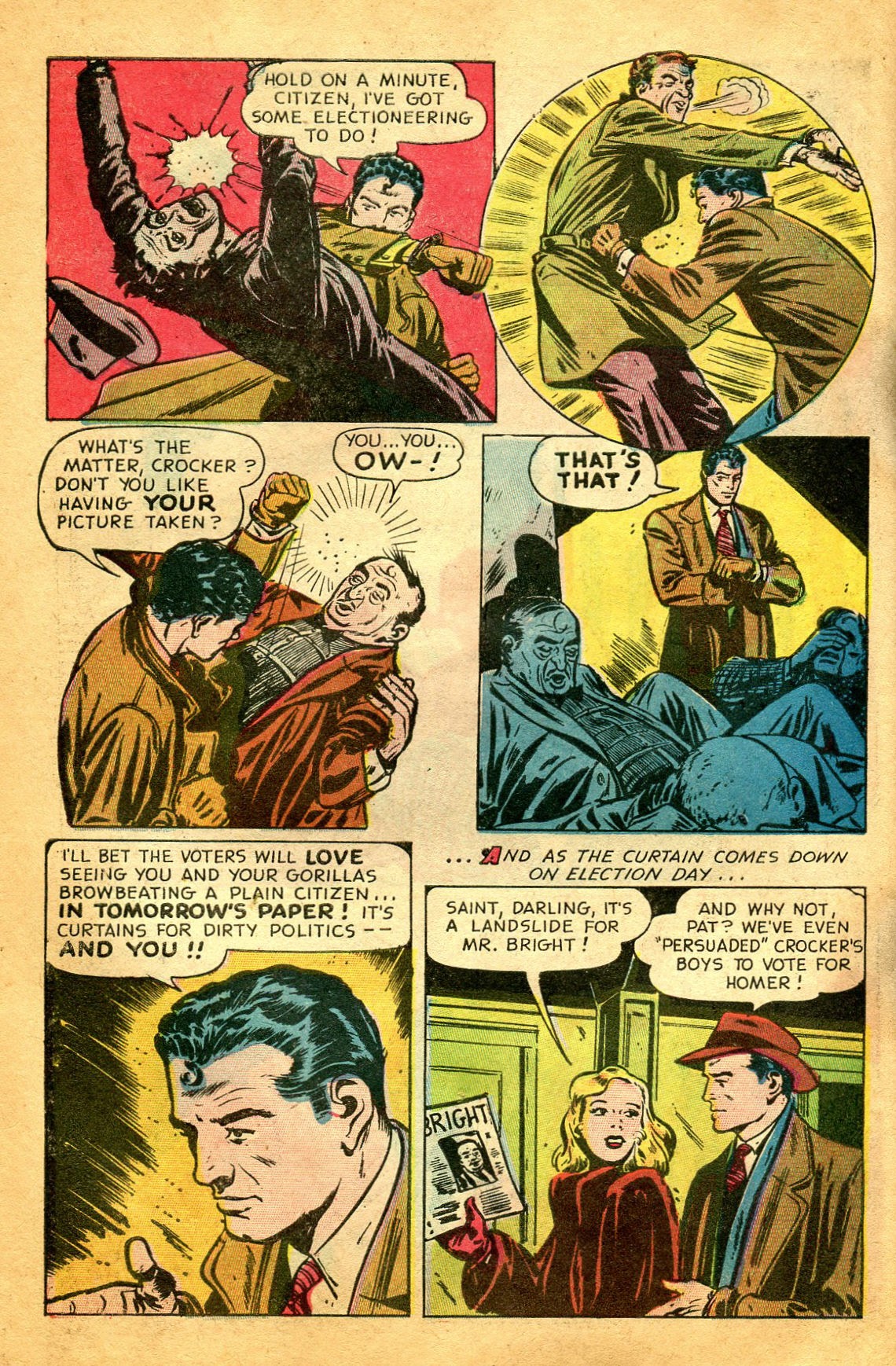Read online The Saint (1947) comic -  Issue #3 - 10