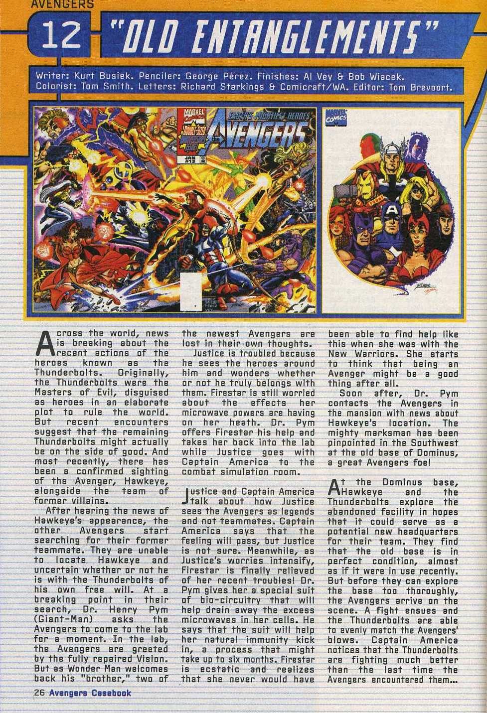 Read online Avengers: Casebook 1999 comic -  Issue # Full - 20