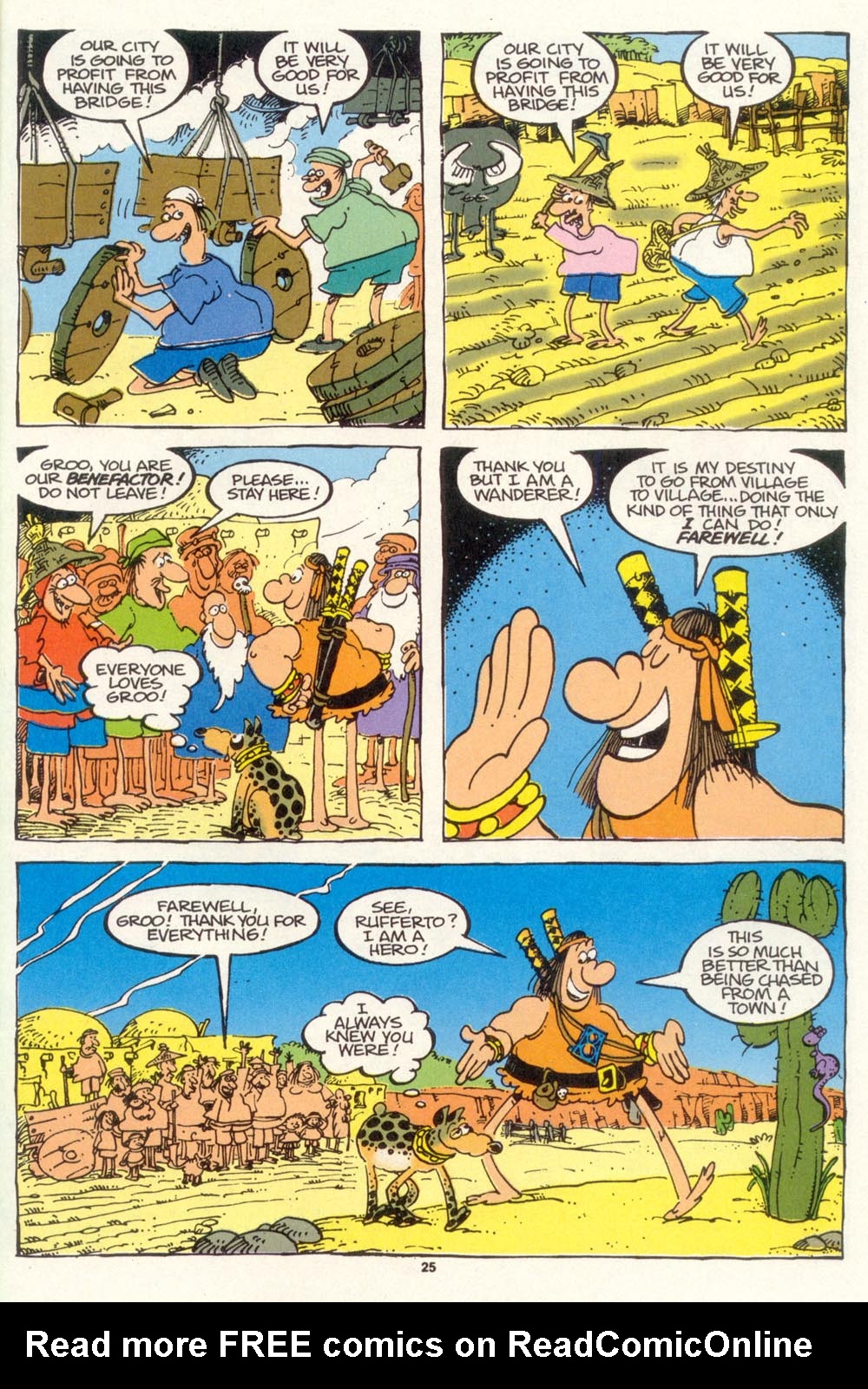 Read online Sergio Aragonés Groo the Wanderer comic -  Issue #102 - 27