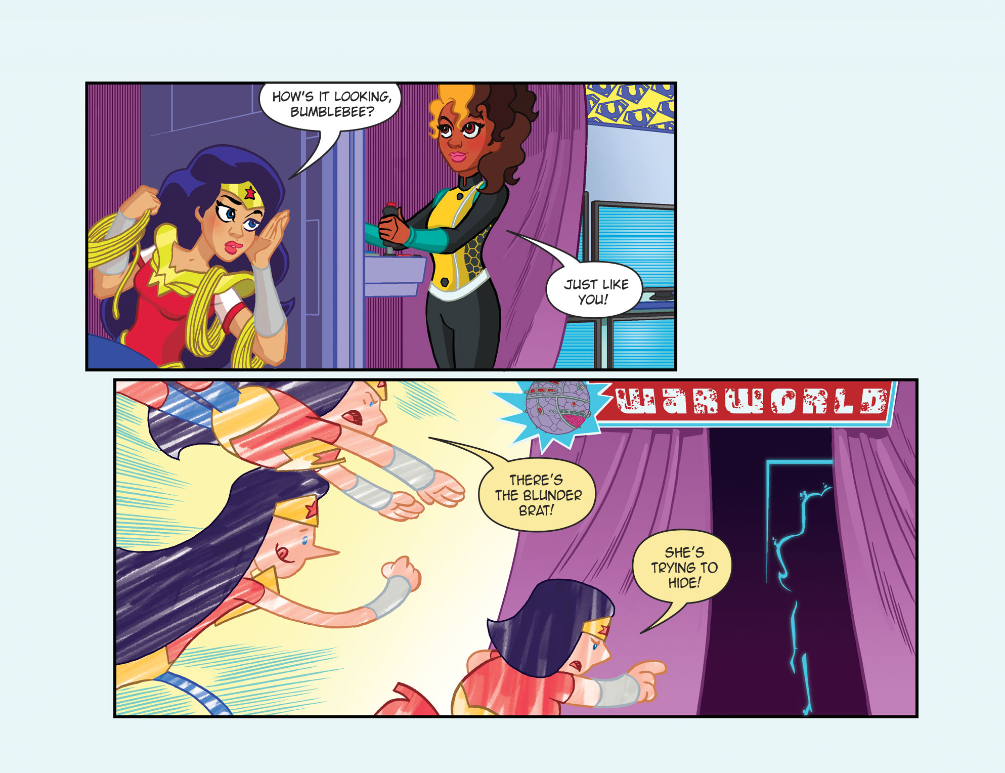 Read online DC Super Hero Girls: Out of the Bottle comic -  Issue #8 - 17