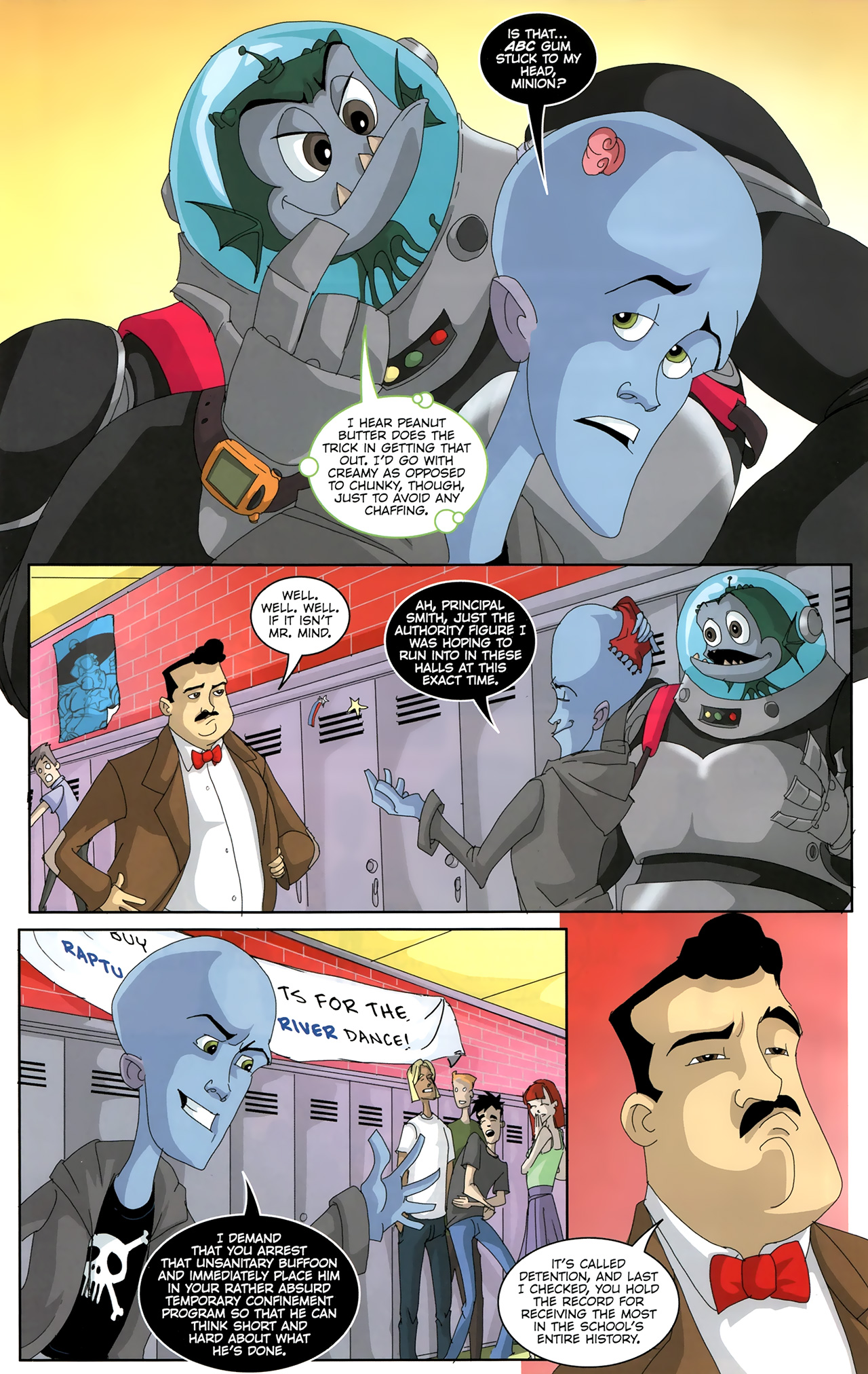 Read online Megamind: Bad. Blue. Brilliant. comic -  Issue #1 - 5