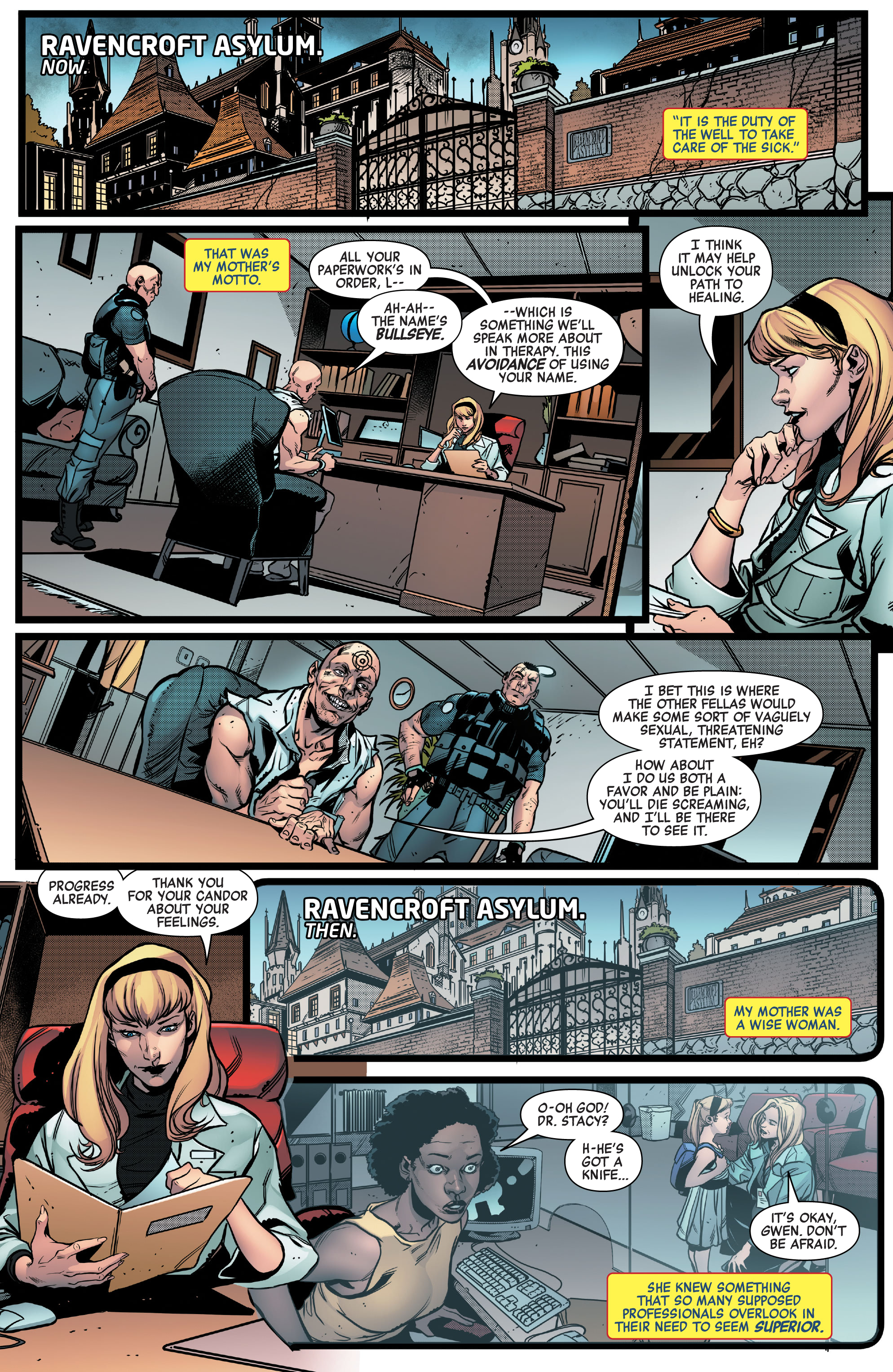 Read online Heroes Reborn: One-Shots comic -  Issue # Night-Gwen - 4