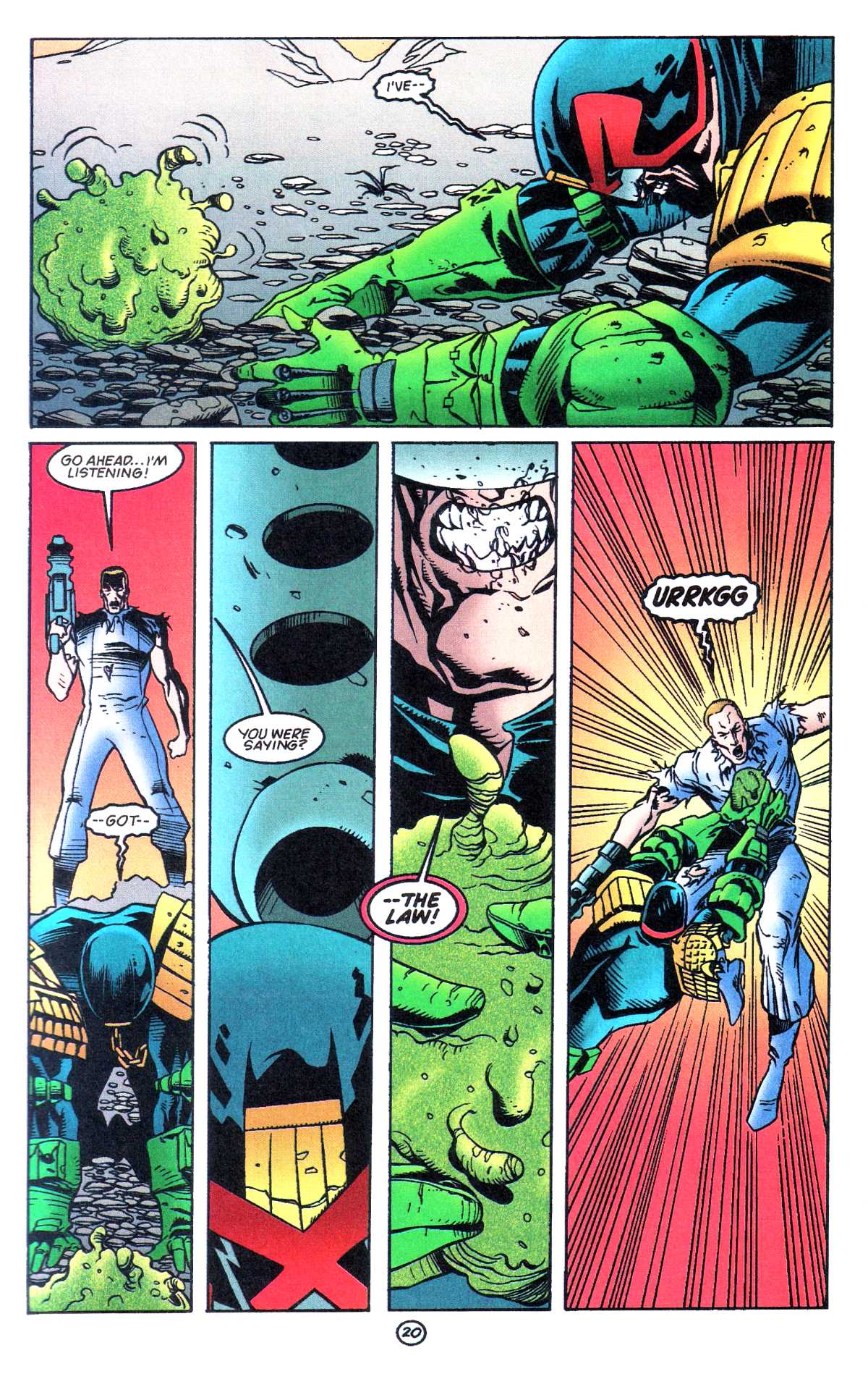 Read online Judge Dredd: Legends of the Law comic -  Issue #7 - 24