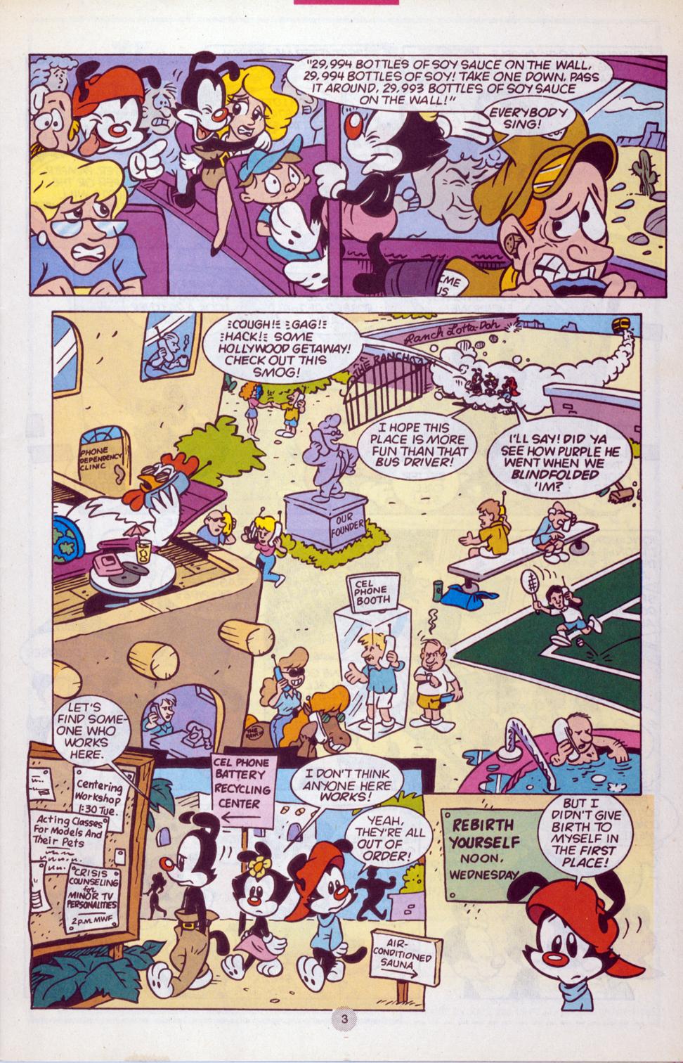 Read online Animaniacs comic -  Issue #2 - 5