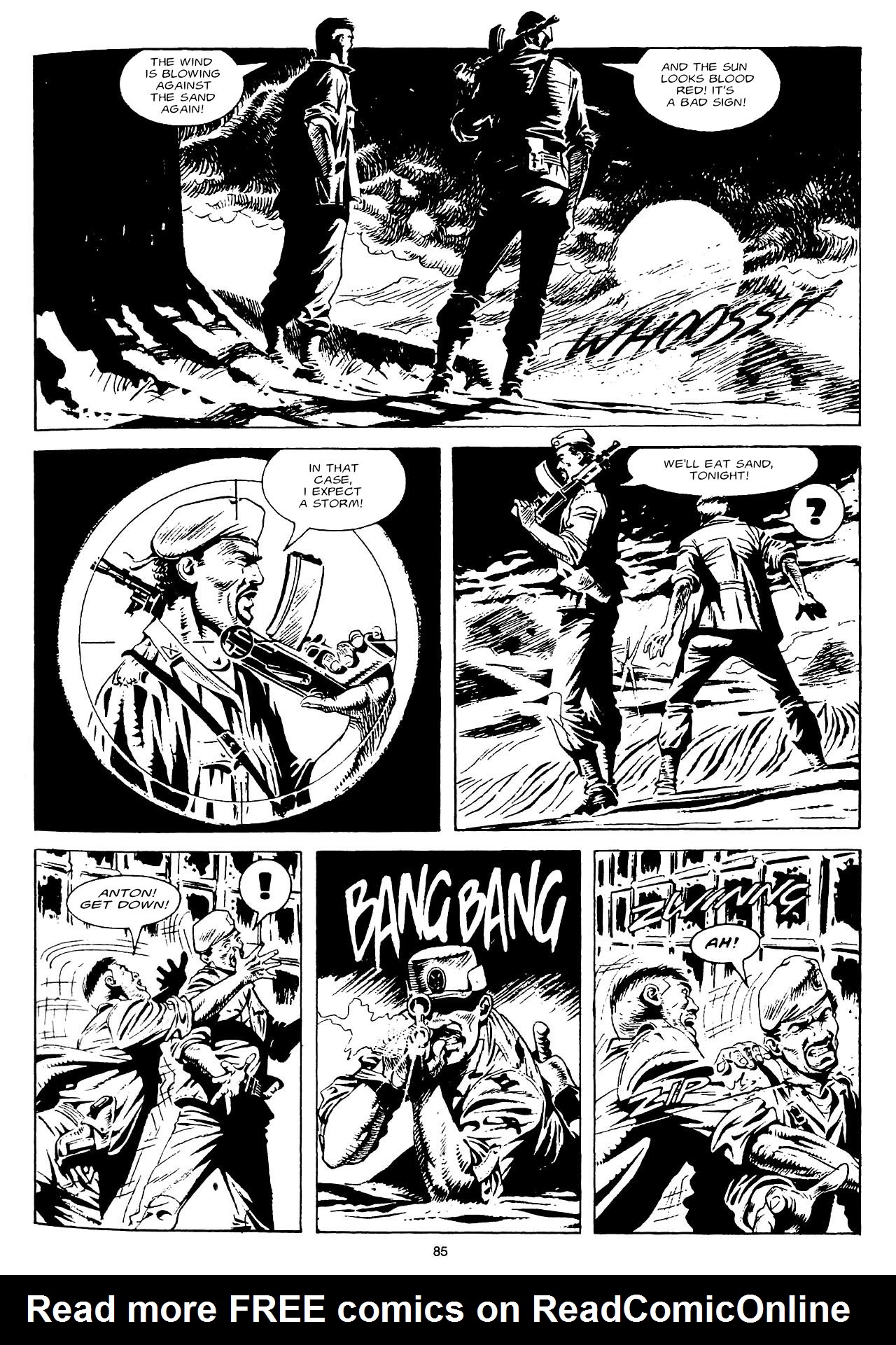 Read online Dampyr (2000) comic -  Issue #6 - 85