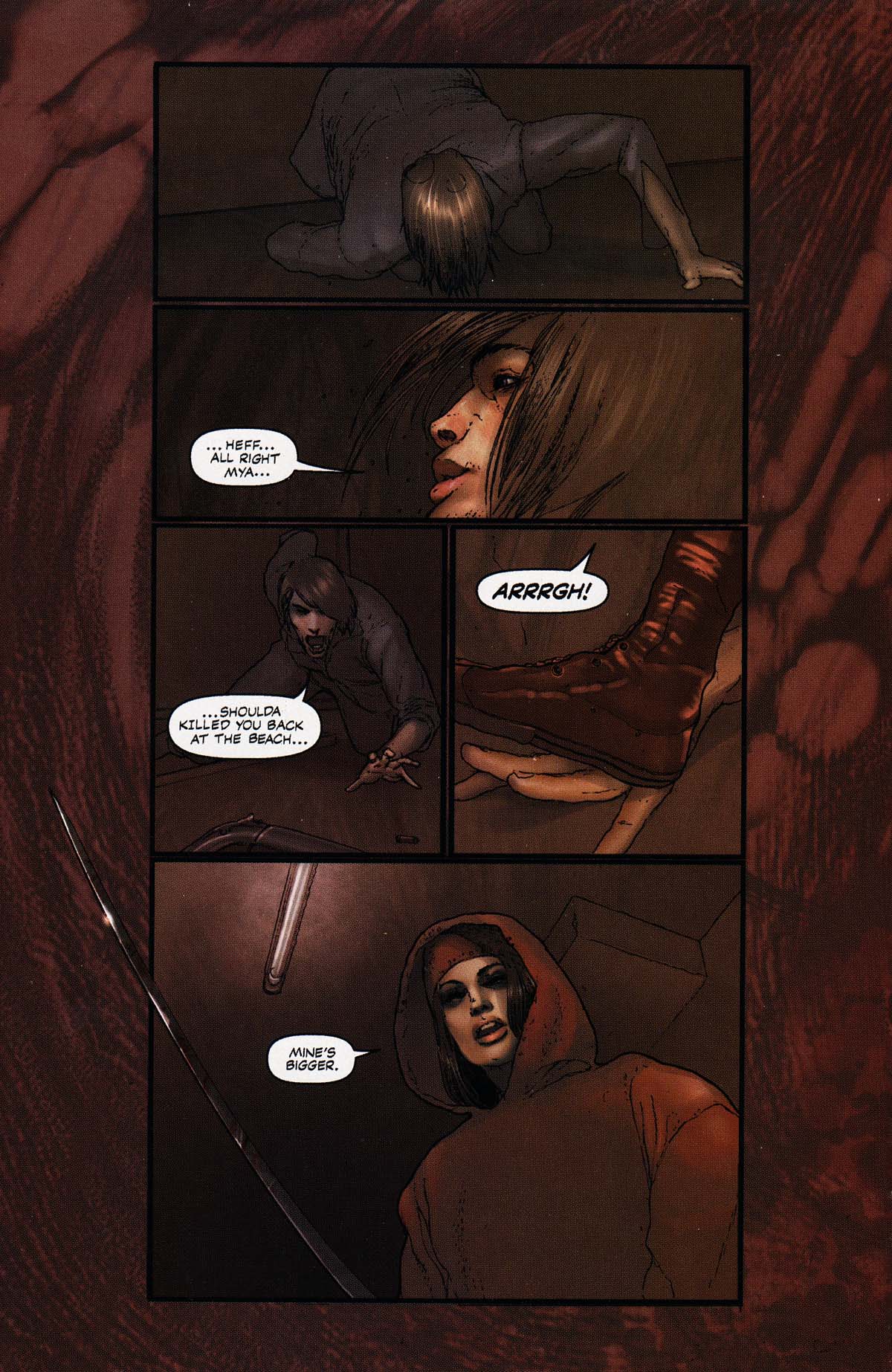 Read online Fate of the Blade comic -  Issue #5 - 16