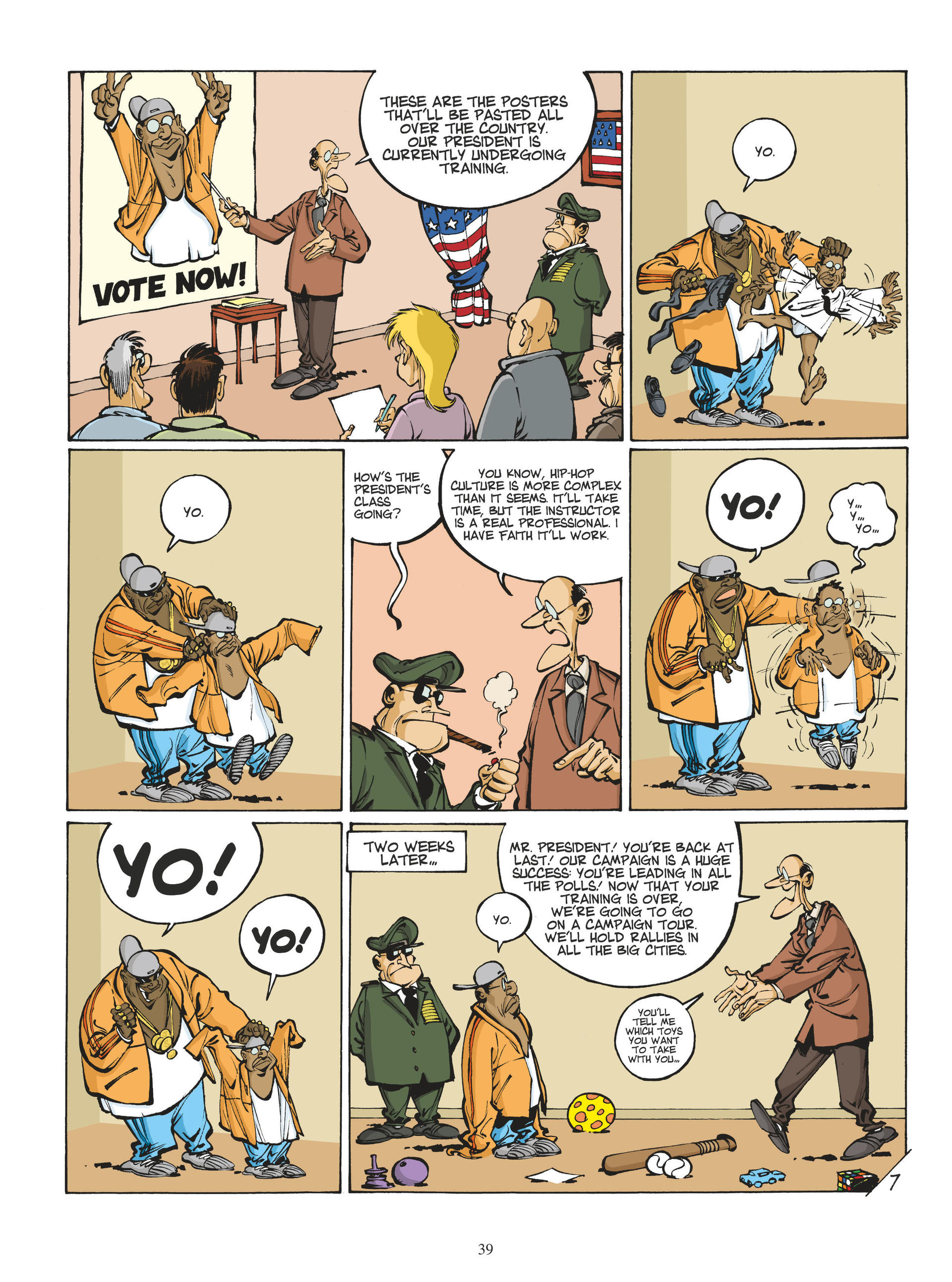 Read online Mister President comic -  Issue #1 - 39
