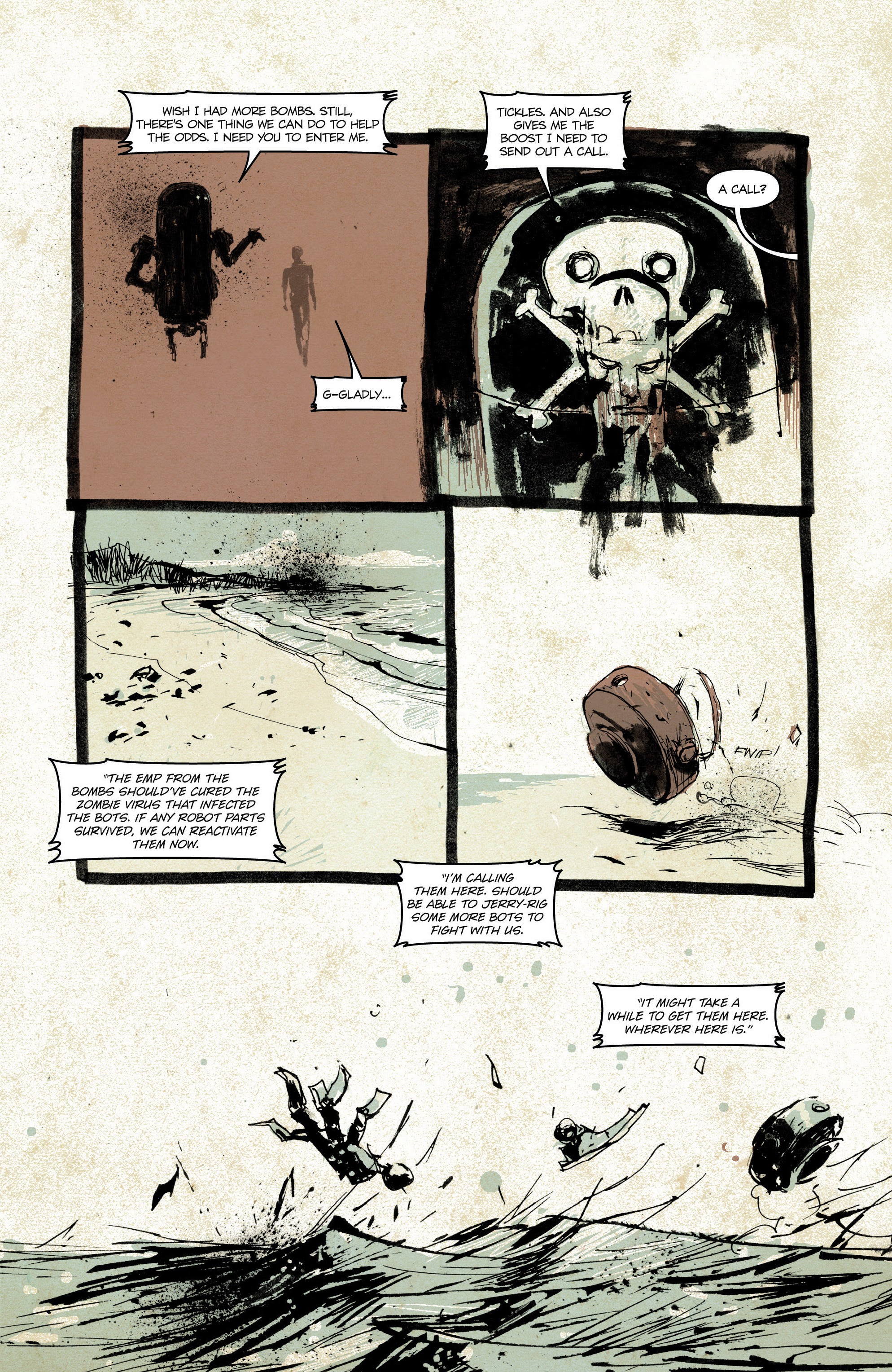 Read online ZVRC: Zombies Vs. Robots Classic comic -  Issue #3 - 21