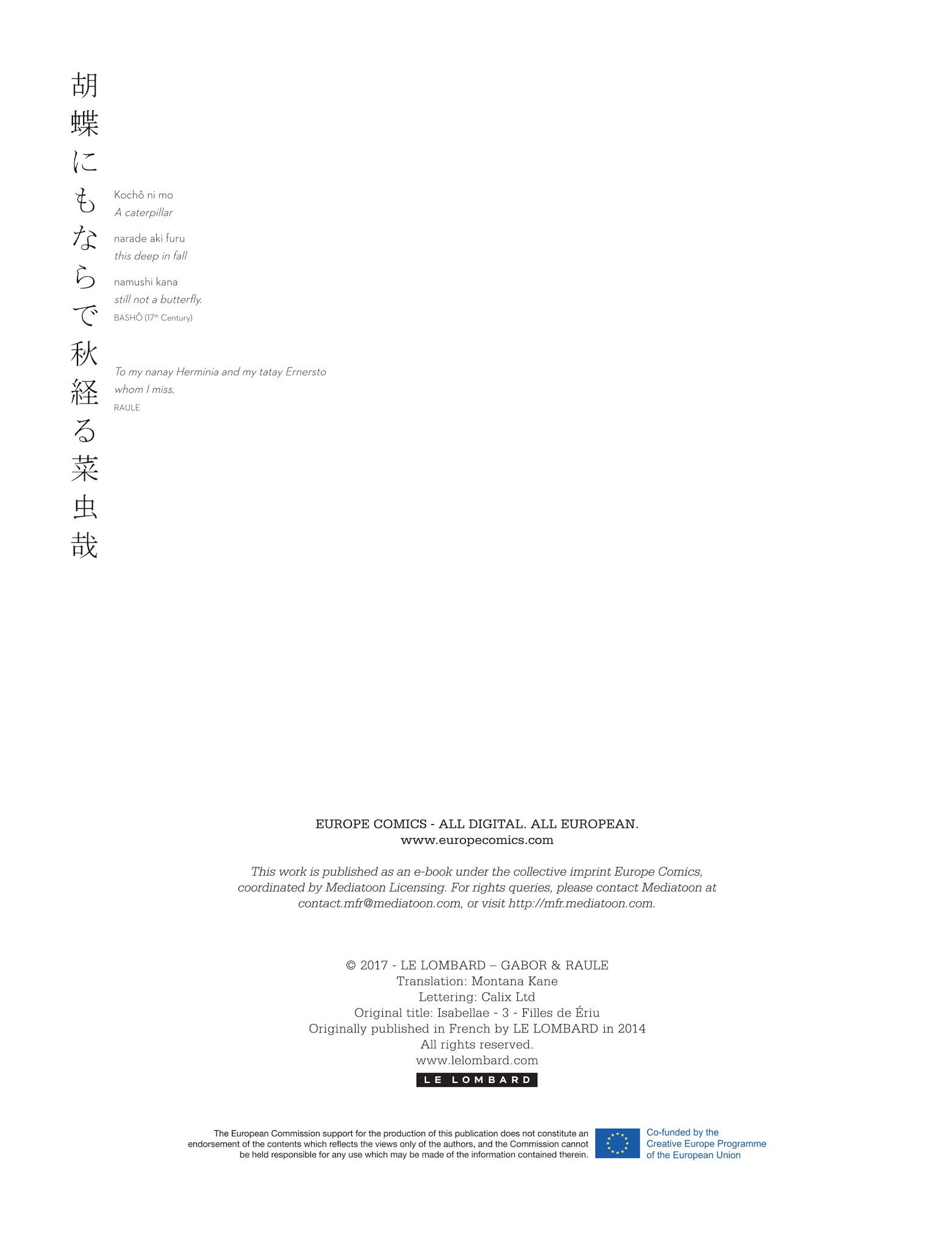 Read online Isabellae comic -  Issue #3 - 4