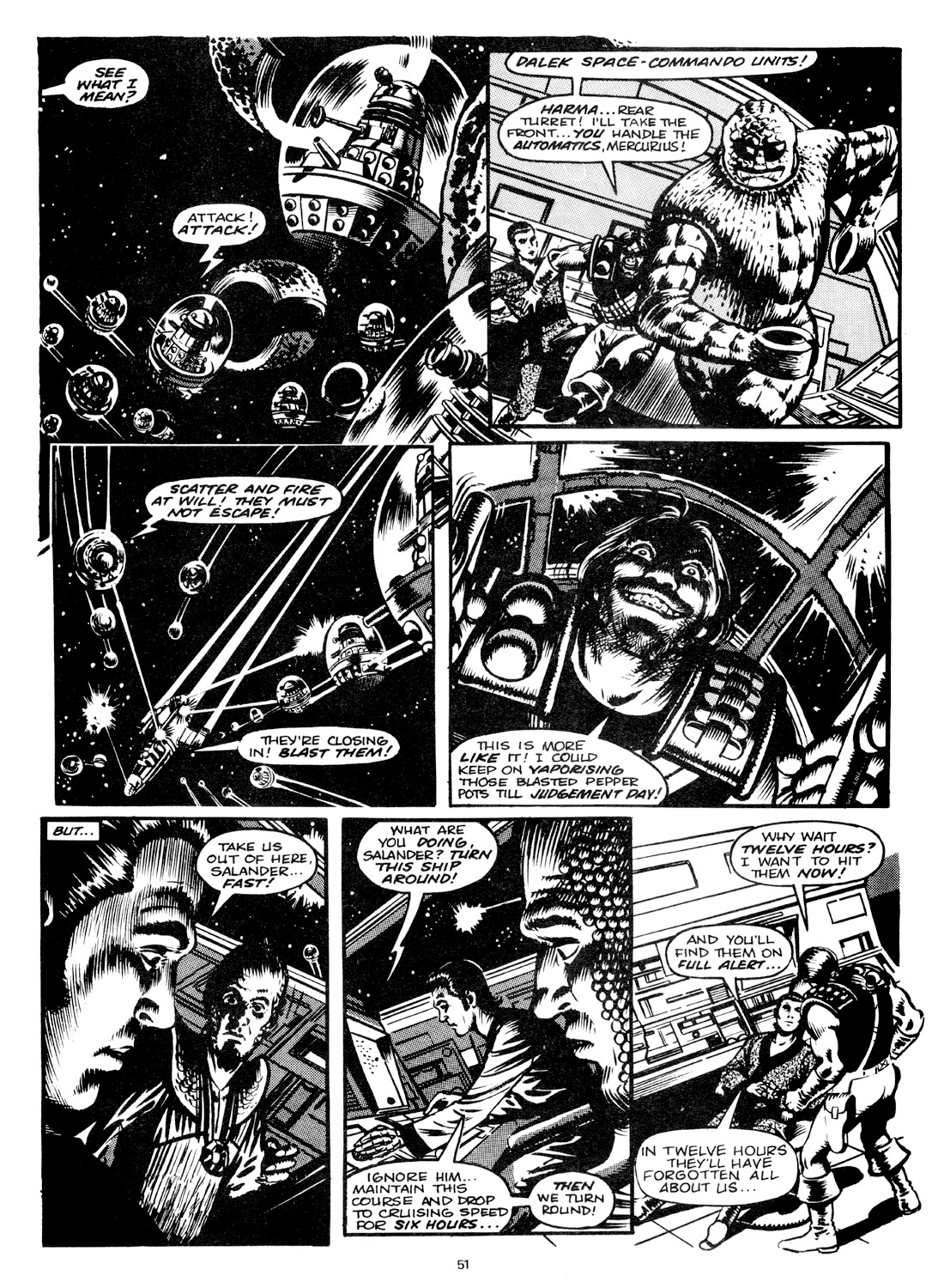 Read online Marvel Graphic Novel comic -  Issue #4 Abslom Daak, Dalek Killer - 50