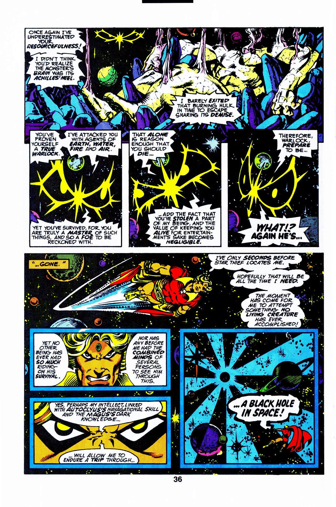 Read online Warlock (1992) comic -  Issue #4 - 38
