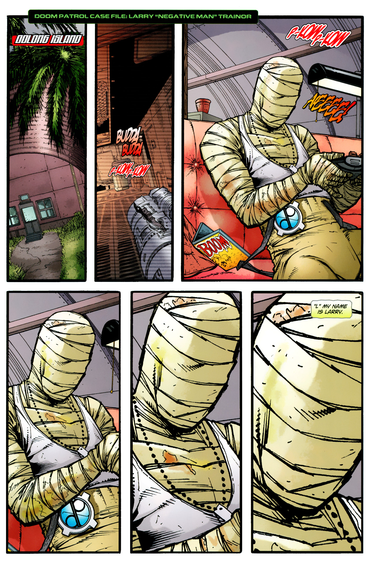 doom patrol negative man comic