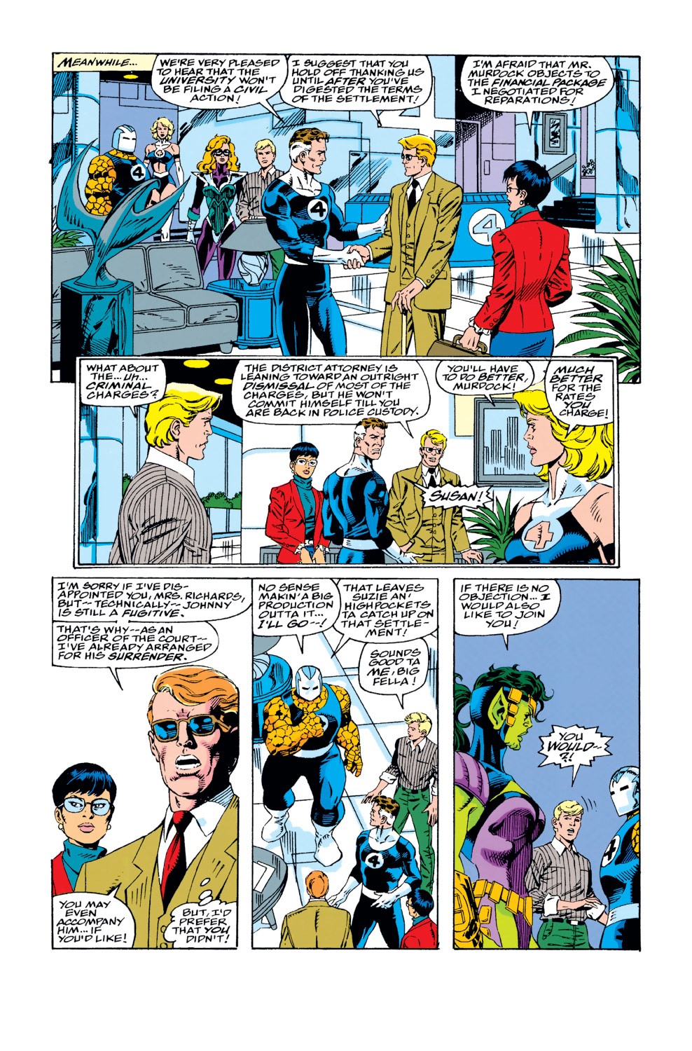 Read online Fantastic Four (1961) comic -  Issue #376 - 7