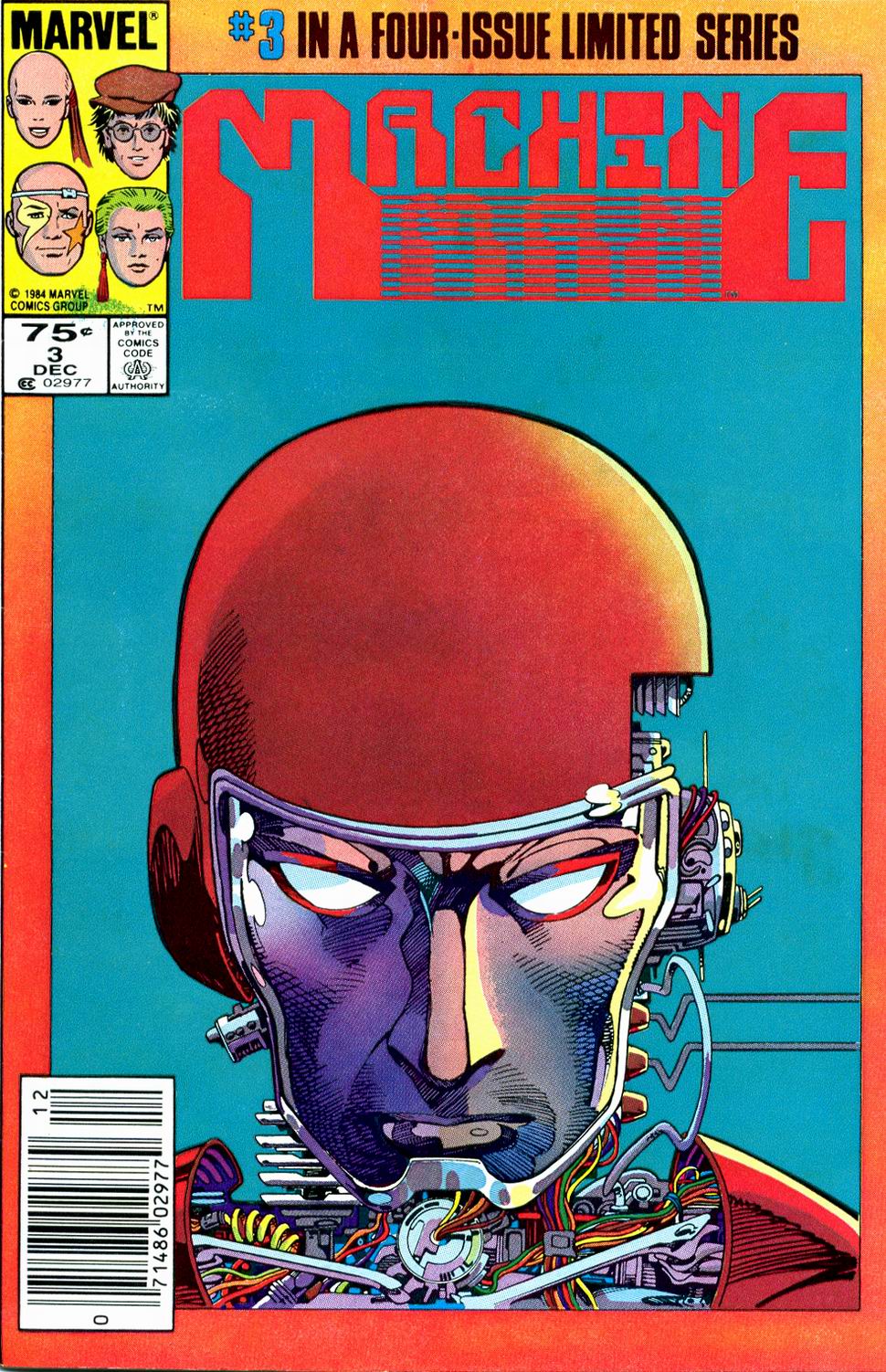 Read online Machine Man (1984) comic -  Issue #3 - 1