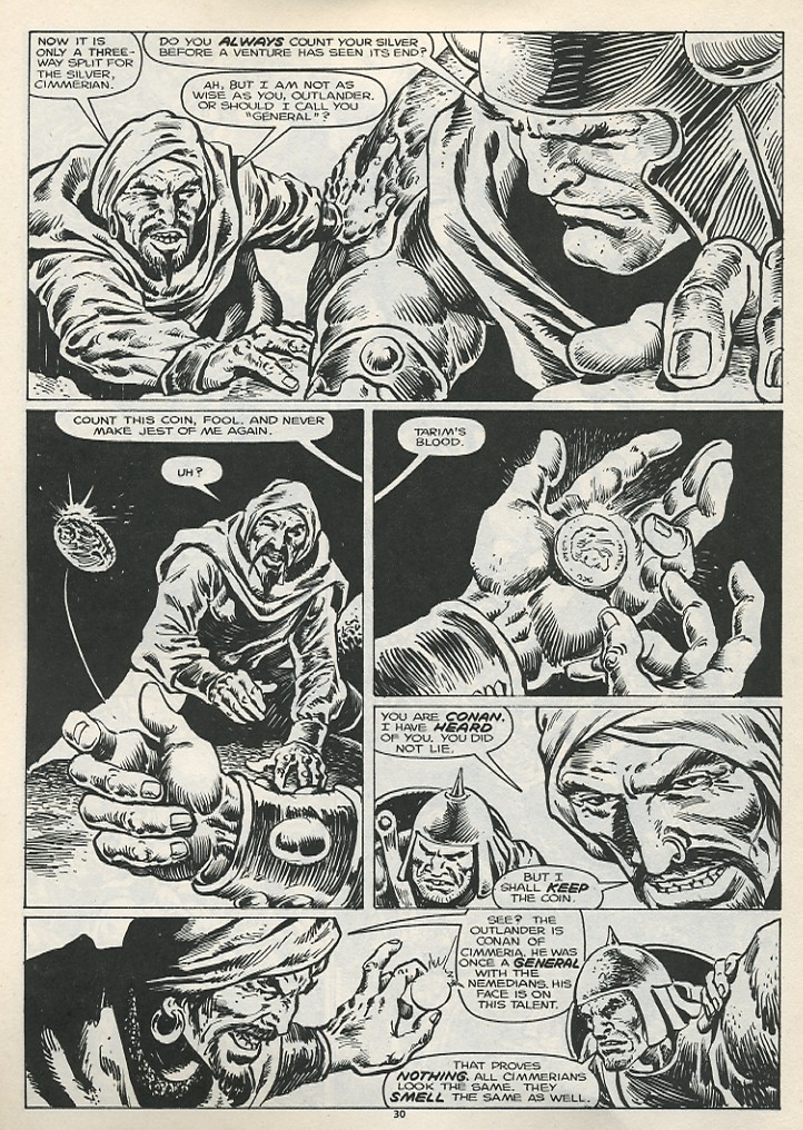 The Savage Sword Of Conan issue 178 - Page 32