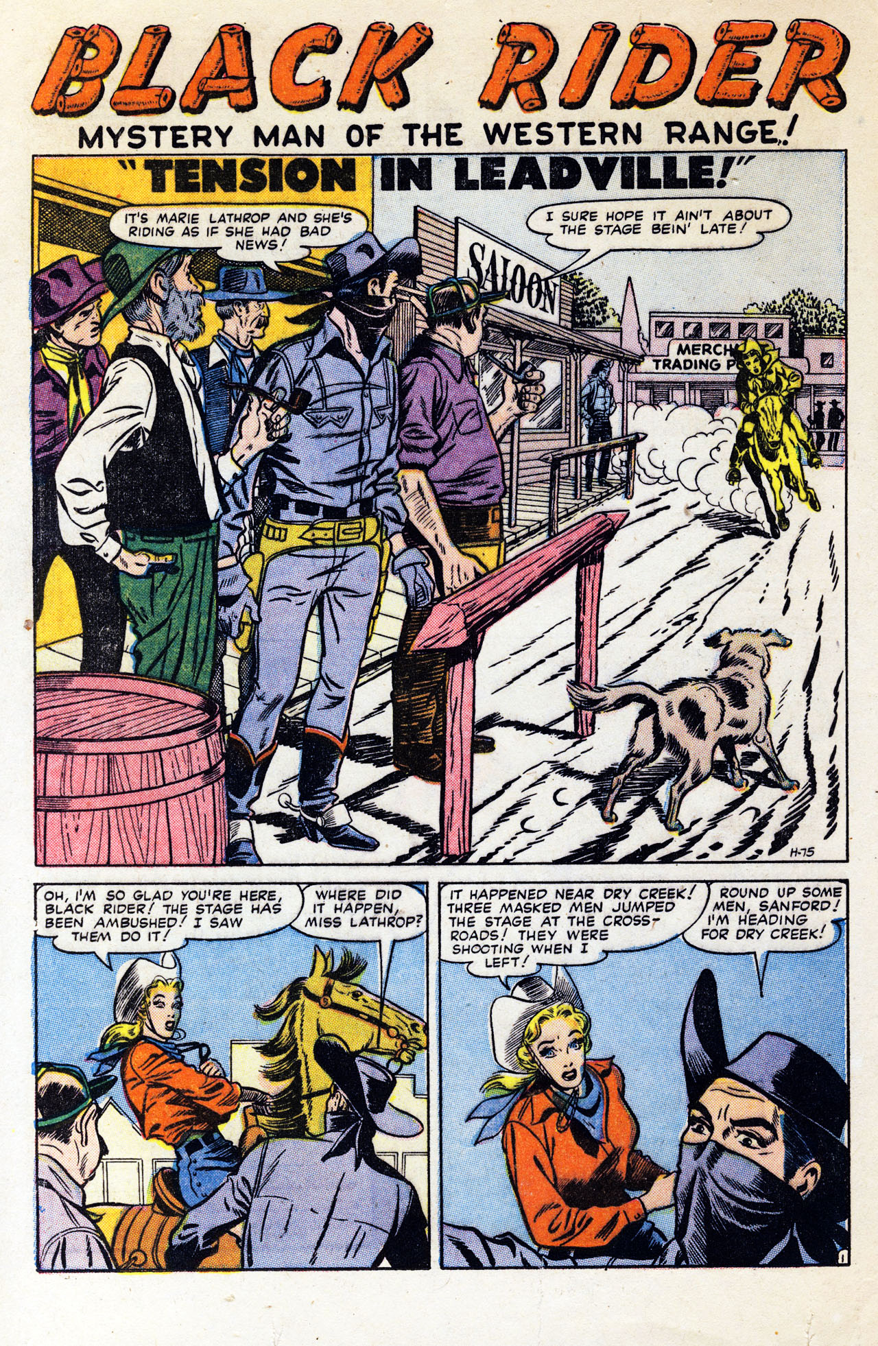 Read online Gunsmoke Western comic -  Issue #36 - 16