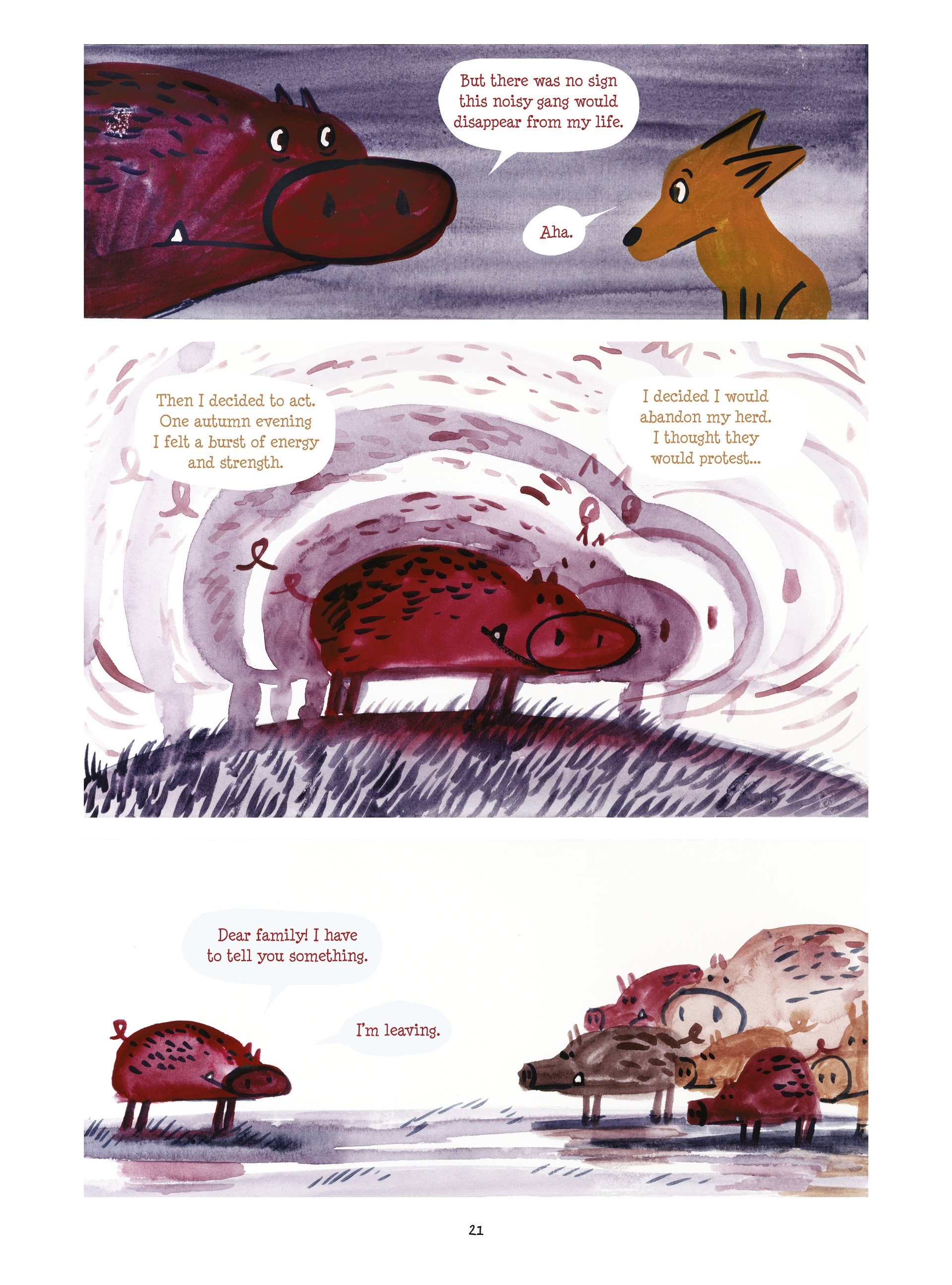 Read online Tiny Fox and Great Boar comic -  Issue #4 - 21