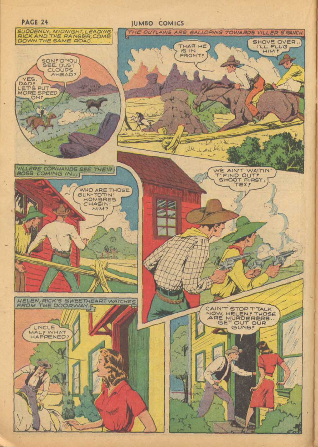Read online Jumbo Comics comic -  Issue #33 - 26