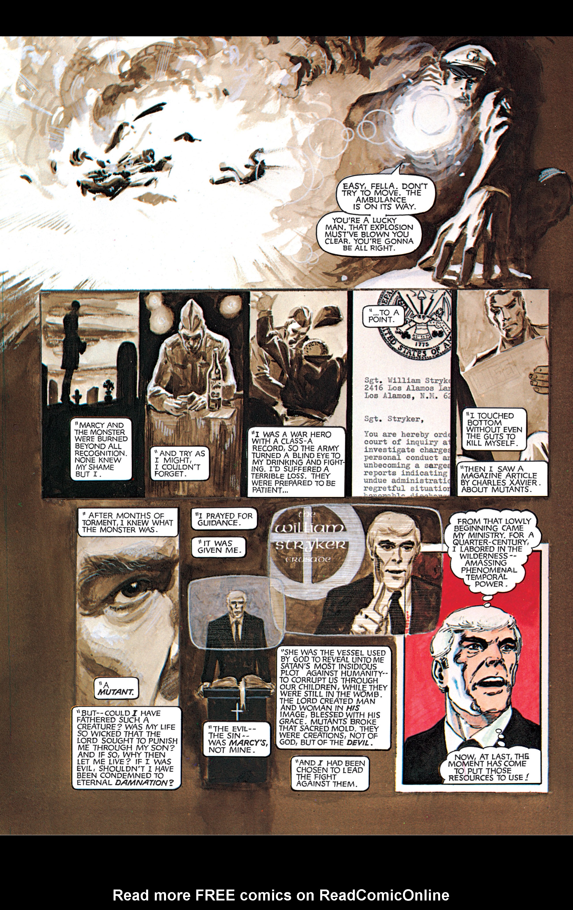 Read online X-Men: God Loves, Man Kills comic -  Issue # Full - 39