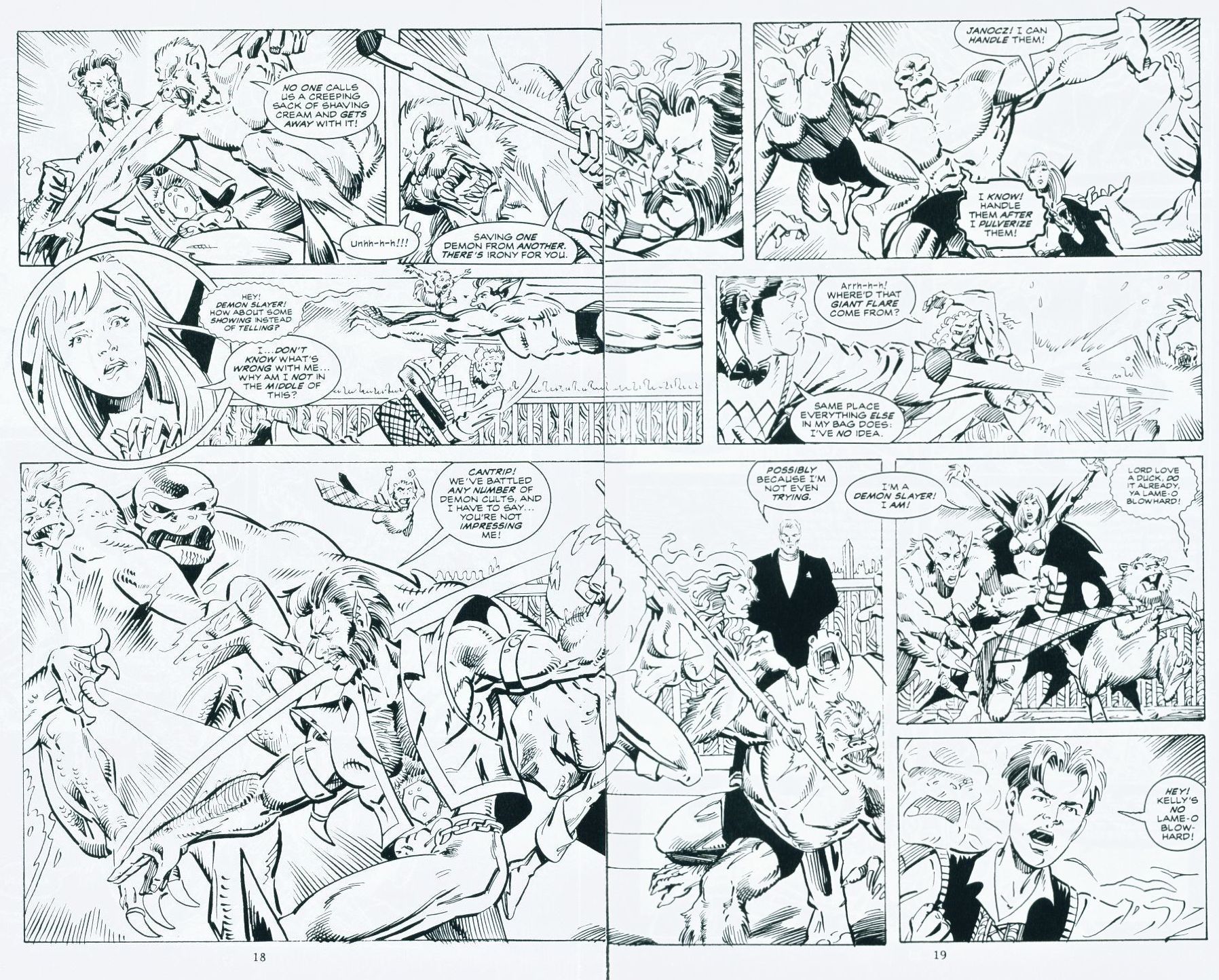Read online Soulsearchers and Company comic -  Issue #56 - 19