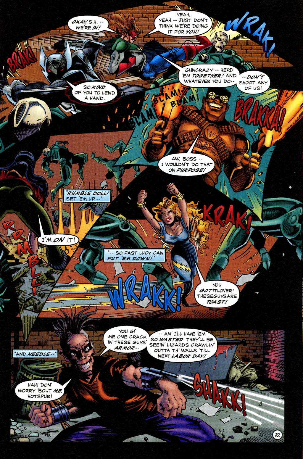 Read online The New Shadowhawk comic -  Issue #5 - 12