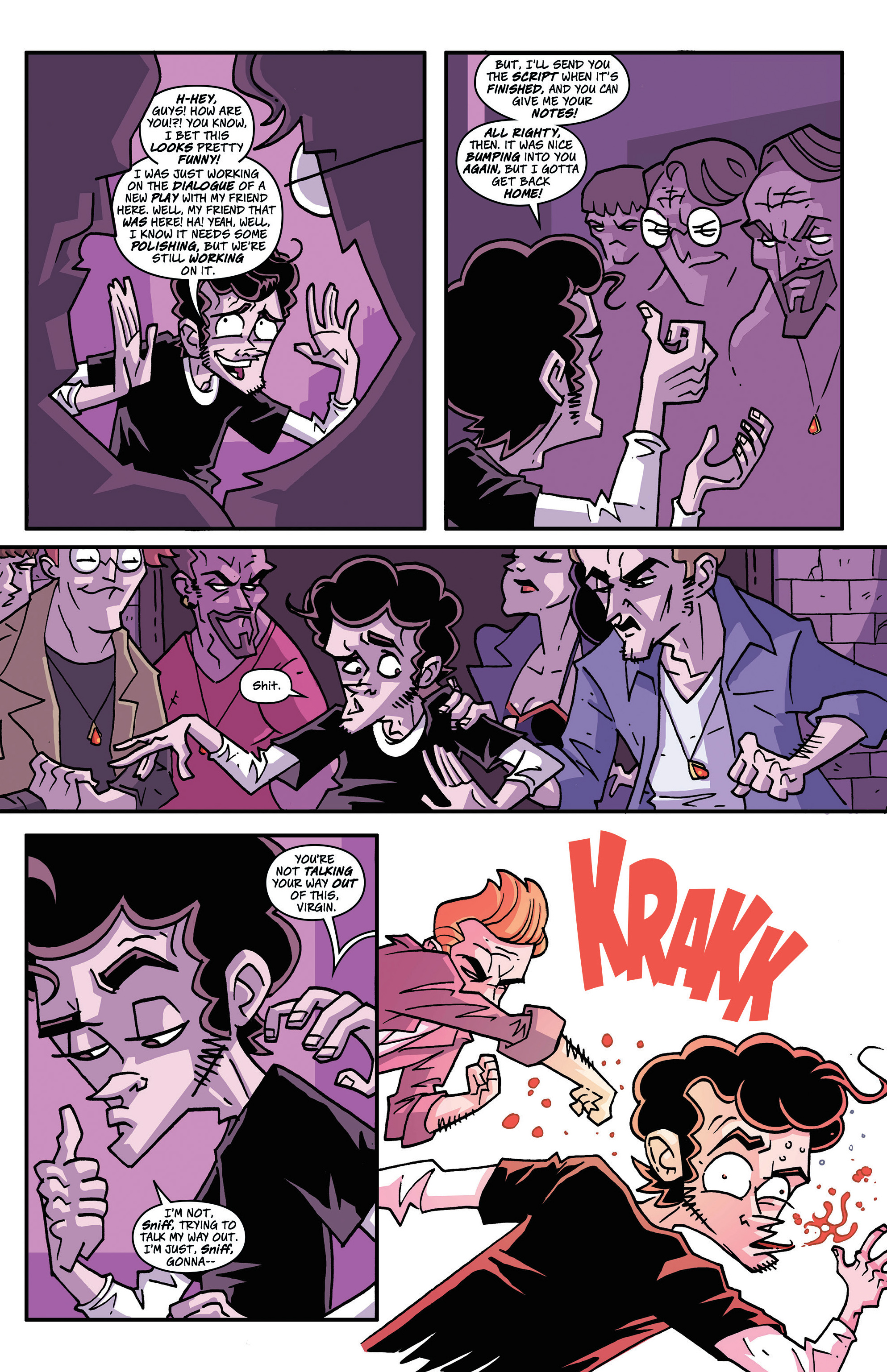 Read online The V-Card comic -  Issue #1 - 24