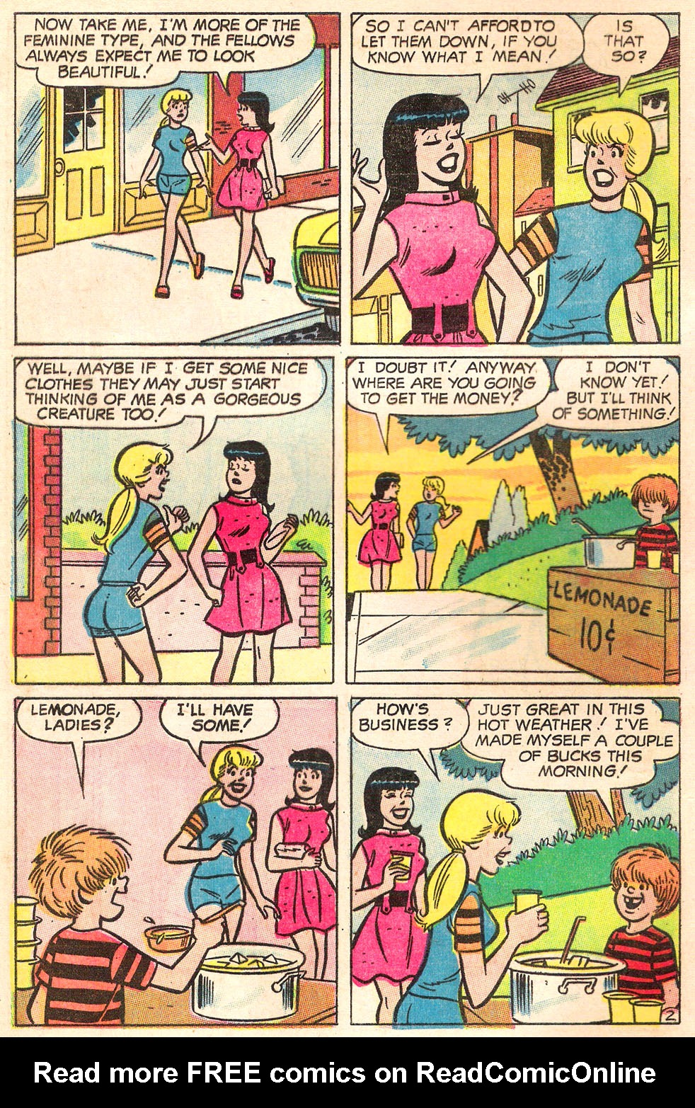 Read online Archie's Girls Betty and Veronica comic -  Issue #155 - 4