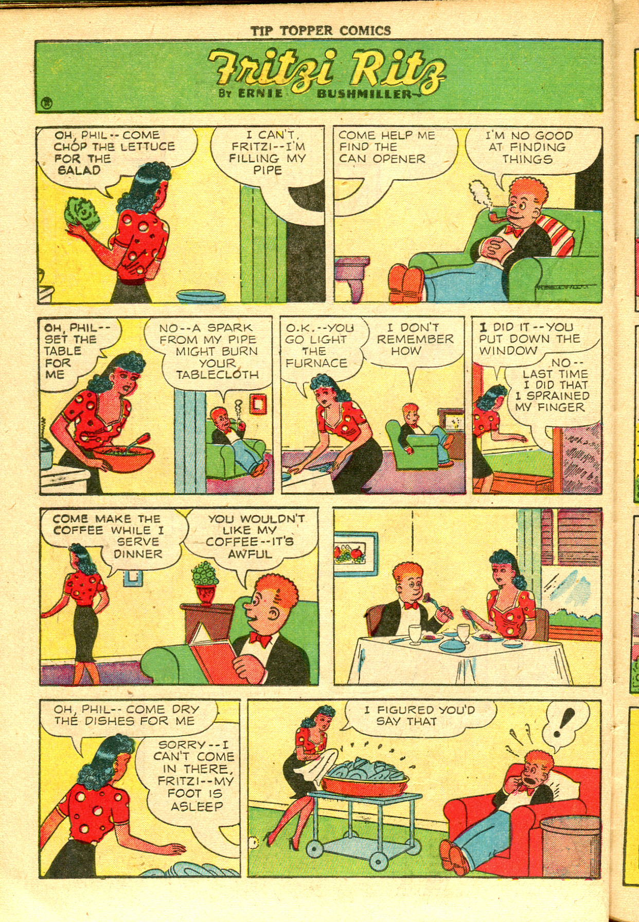 Read online Tip Topper Comics comic -  Issue #26 - 22