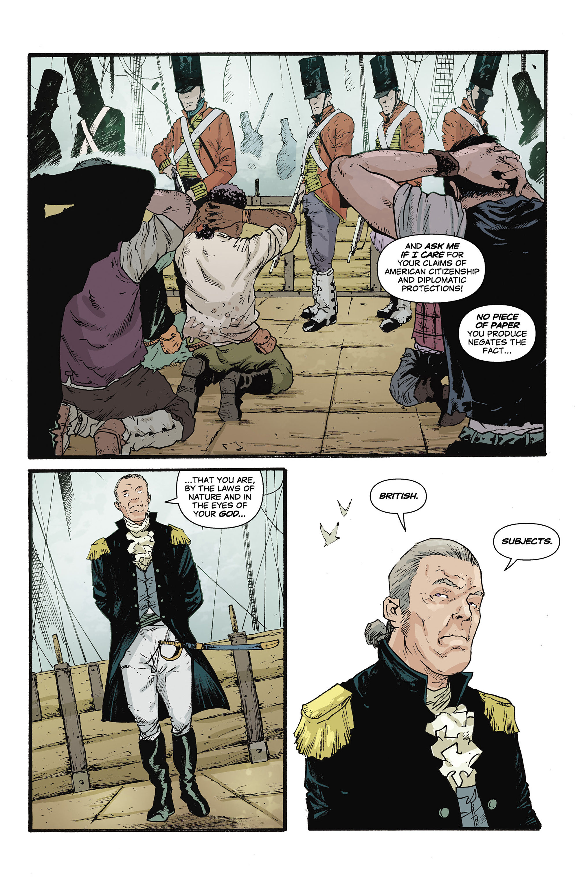 Read online Rebels: These Free and Independent States comic -  Issue #3 - 4