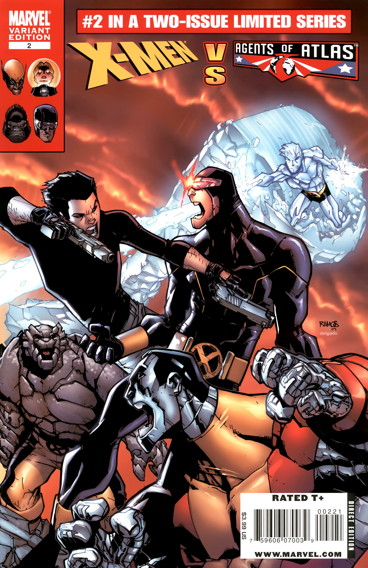 Read online X-Men Vs. Agents Of Atlas comic -  Issue #2 - 2